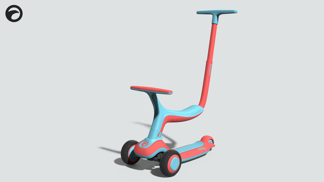 Scooter，Children's toy car，product design，