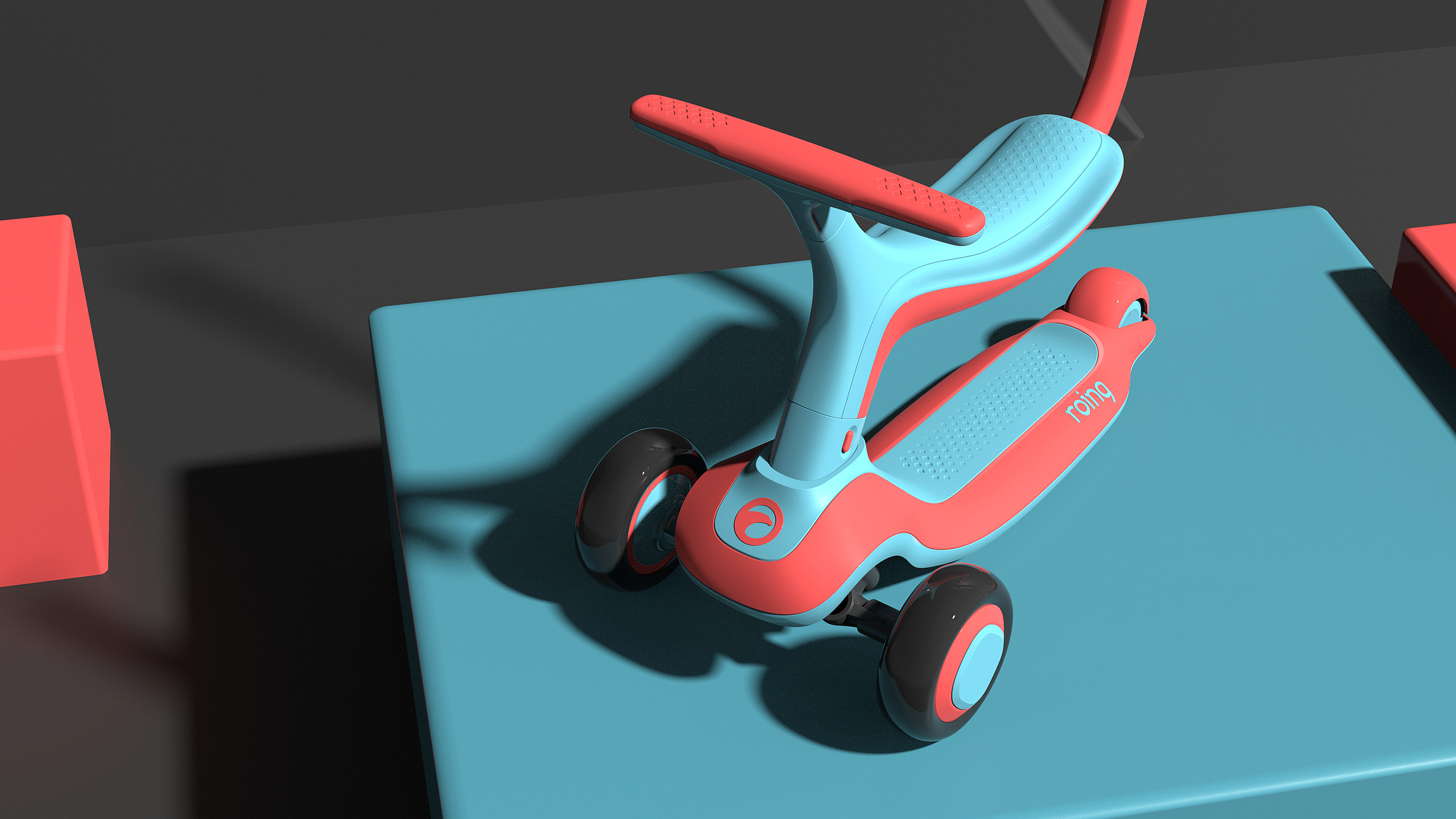 Scooter，Children's toy car，product design，