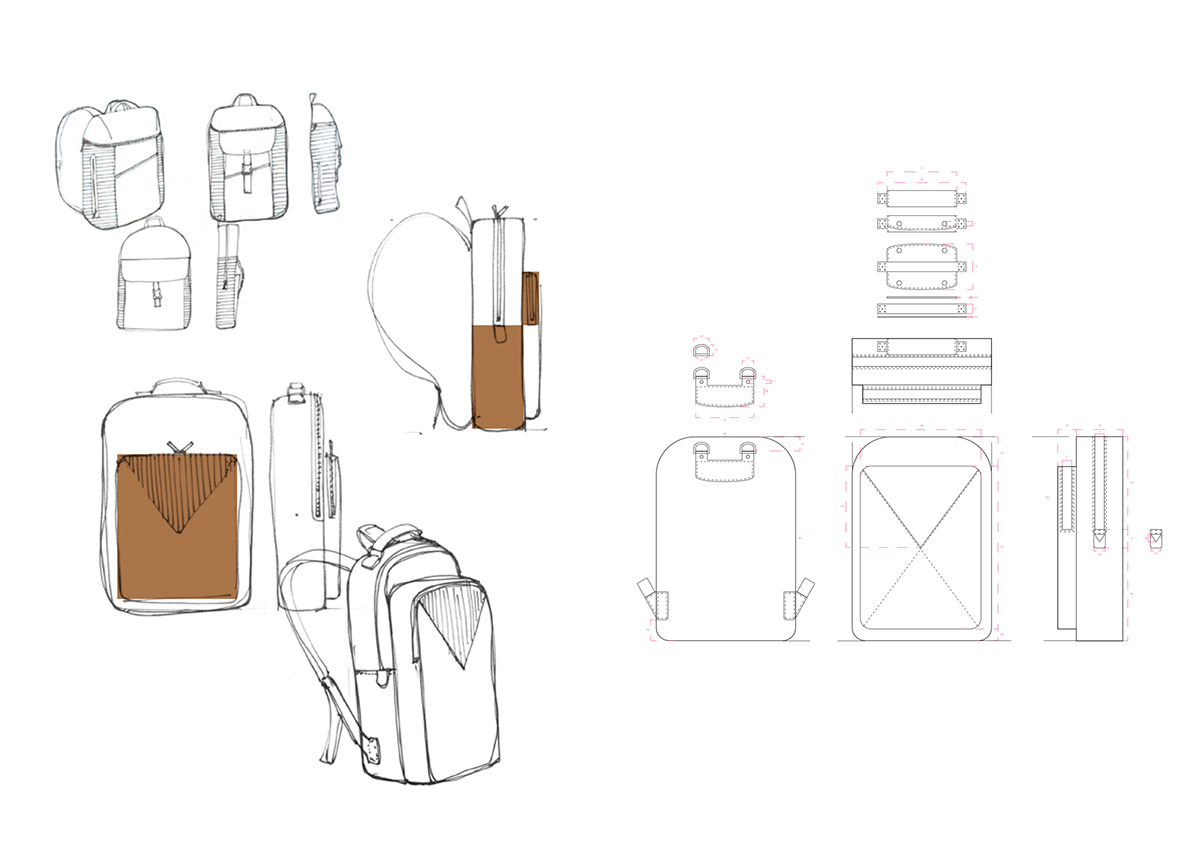 VALÔME，Backpack，product design，industrial design，