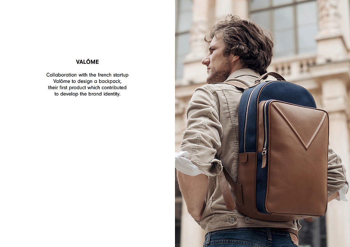 VALÔME，Backpack，product design，industrial design，