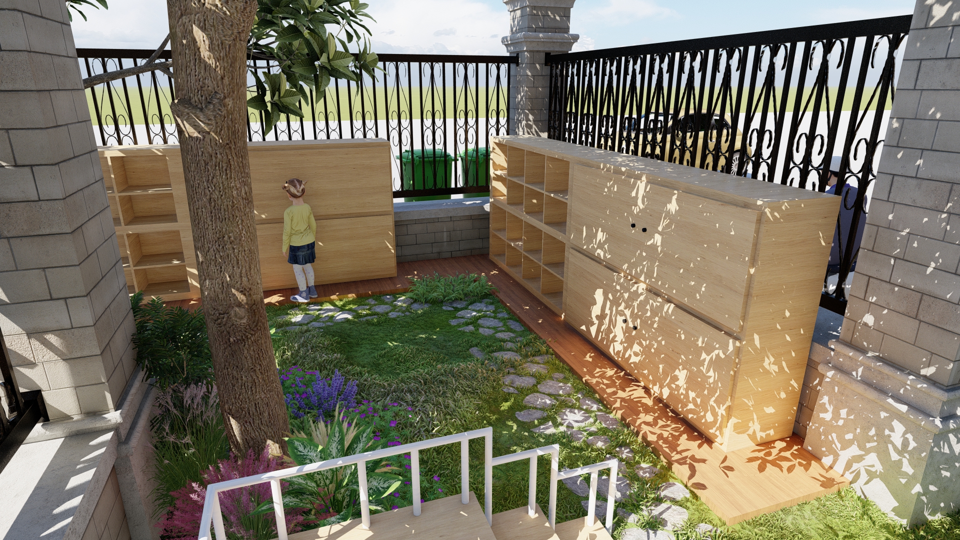 Kindergarten, Outdoor, Sports，