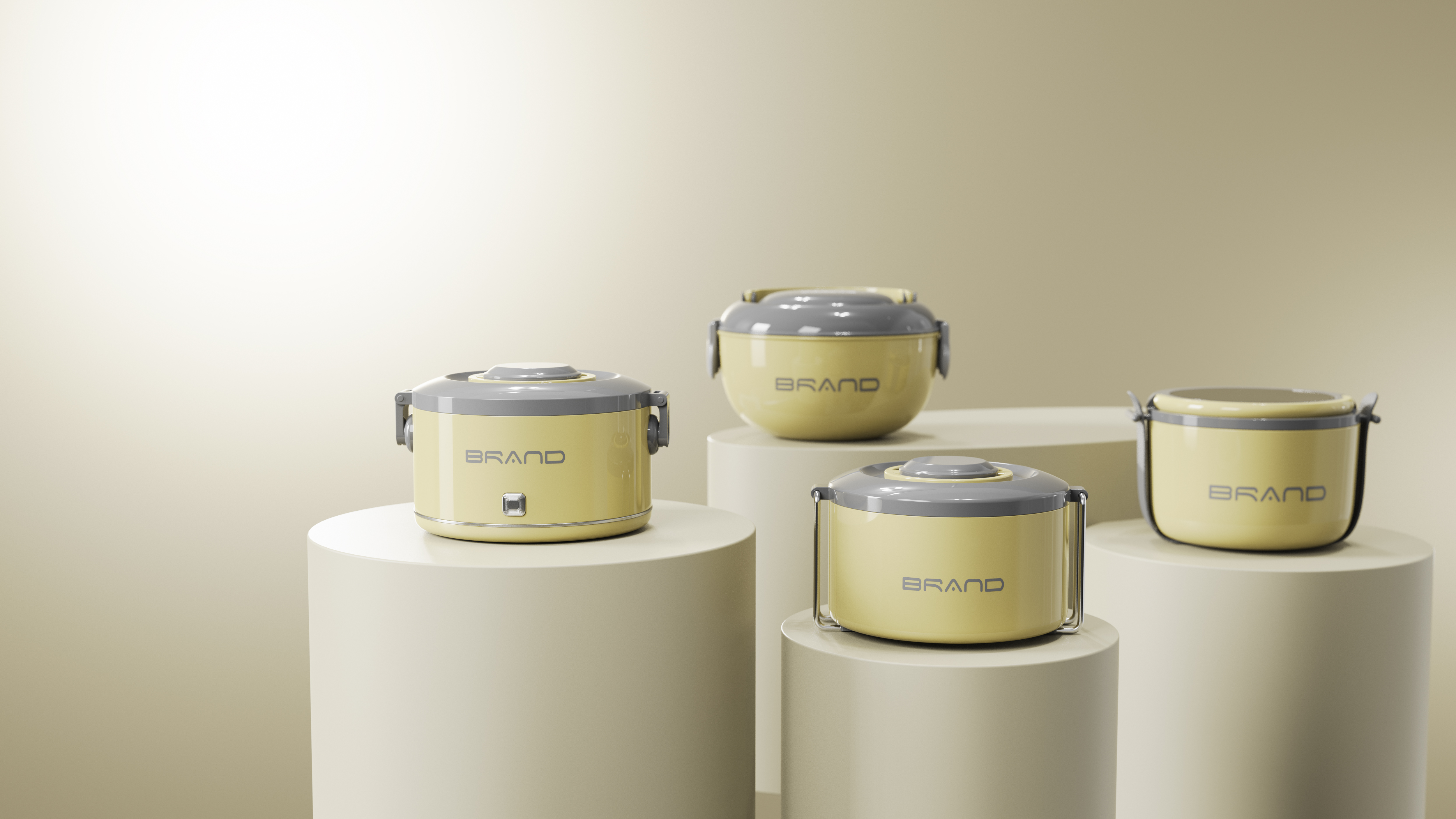 Keyshot rendering，Rhino modeling，Daily Necessities，Lunch box，