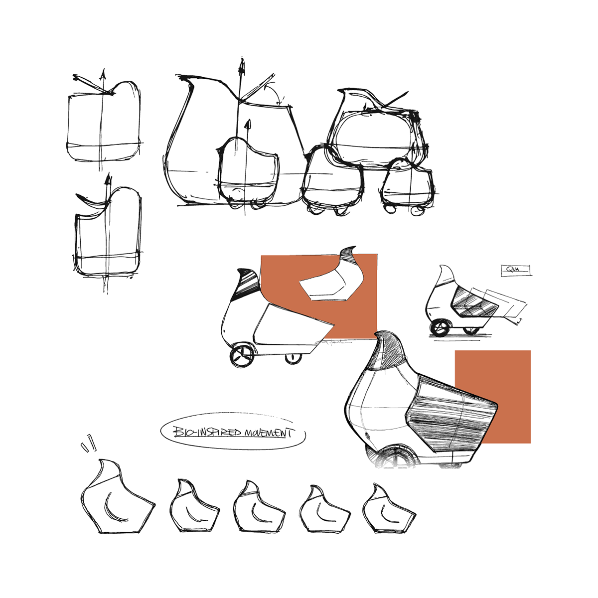 Qua，Intelligent trash can system，Urban public facilities，originality，