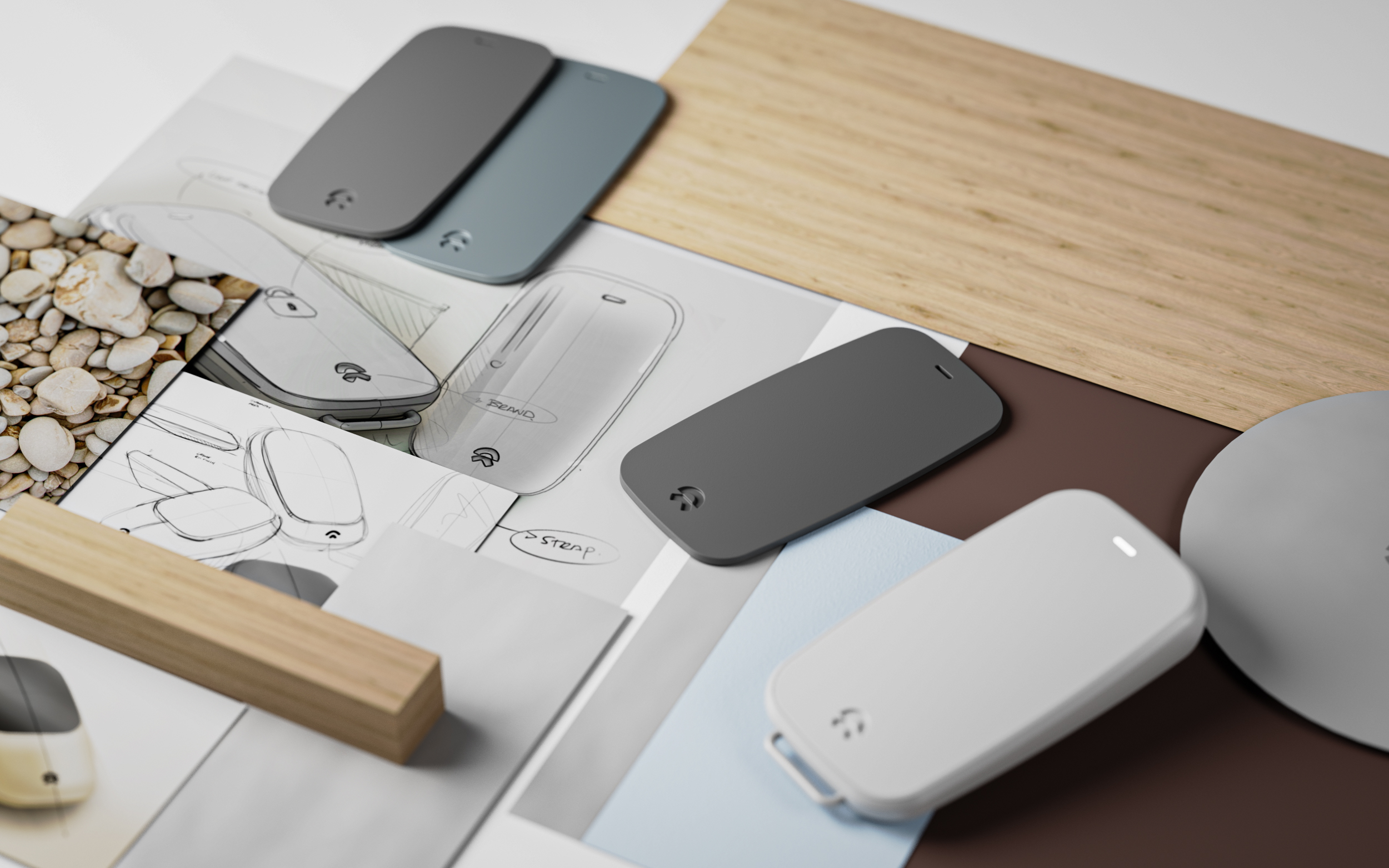 Wei Lai，Key buckle，Interaction design，