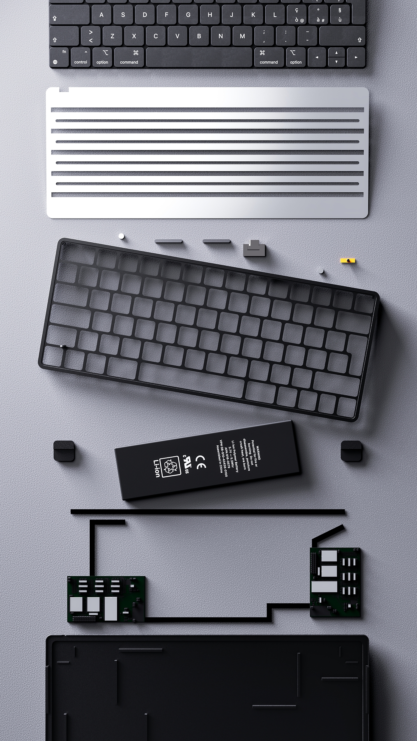 product design，keyboard，industrial design，product，design，keyboard，3D model，
