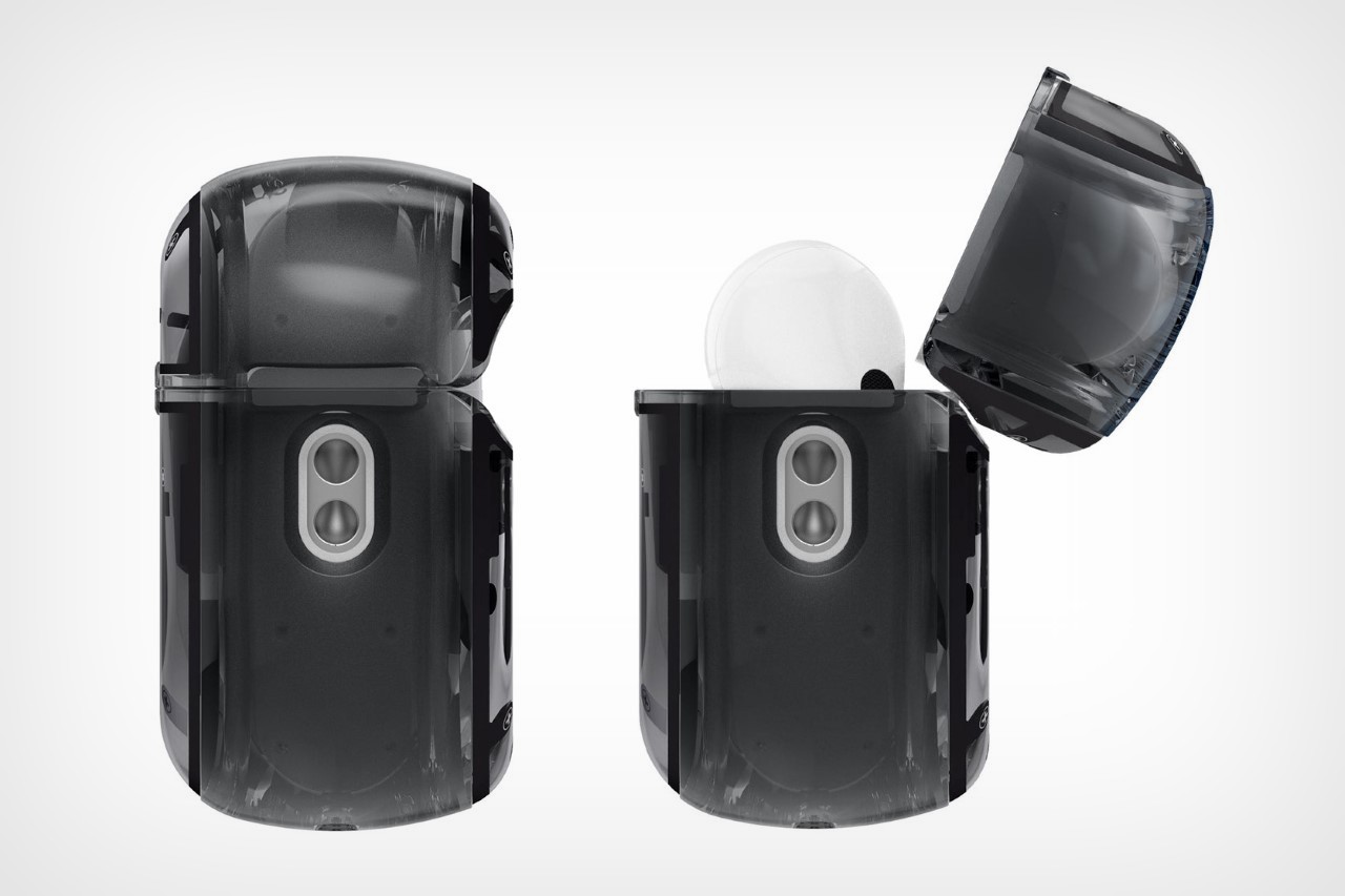 AirPods Pro 2，smart cover，transparent，