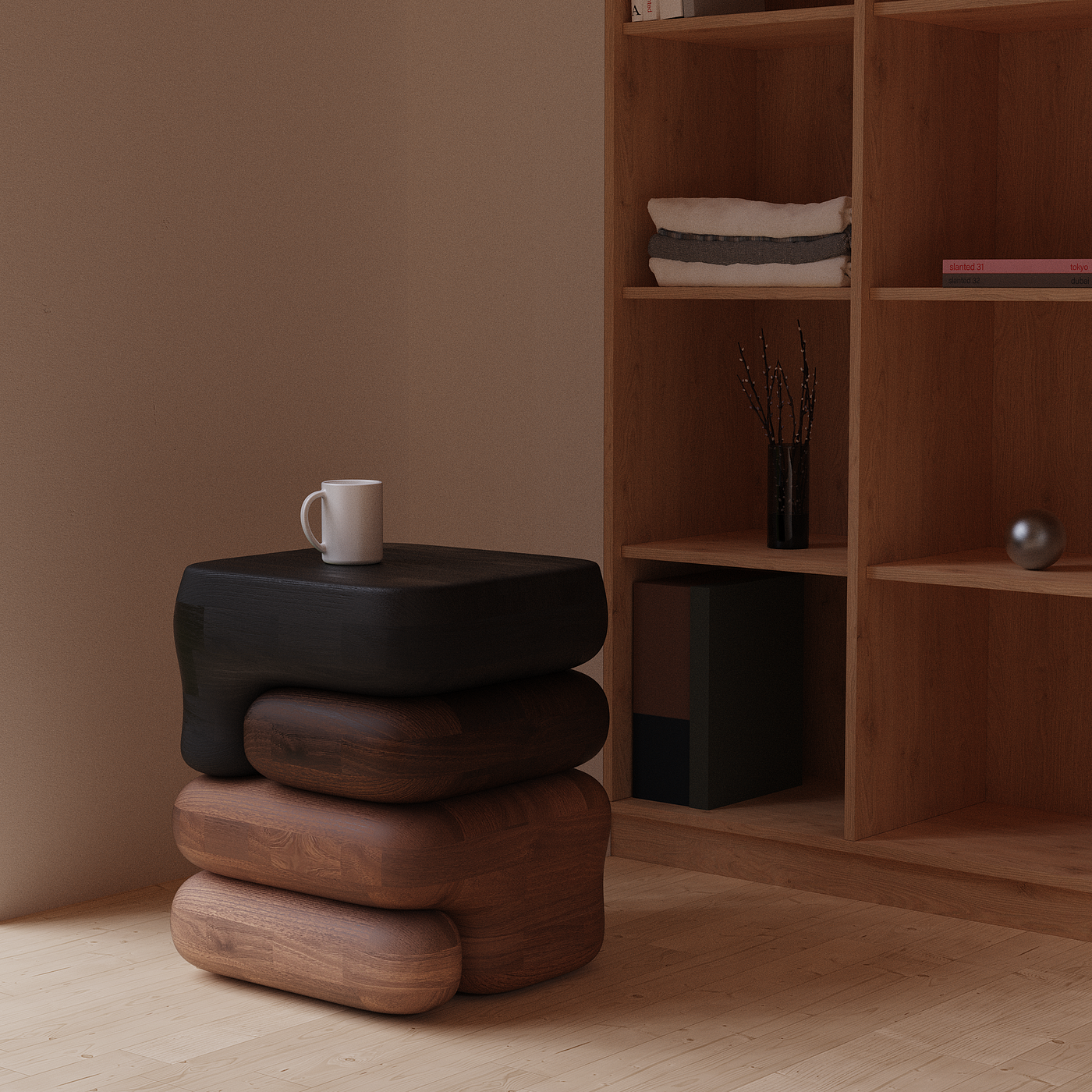 multi-function，Tables and chairs，woodiness，