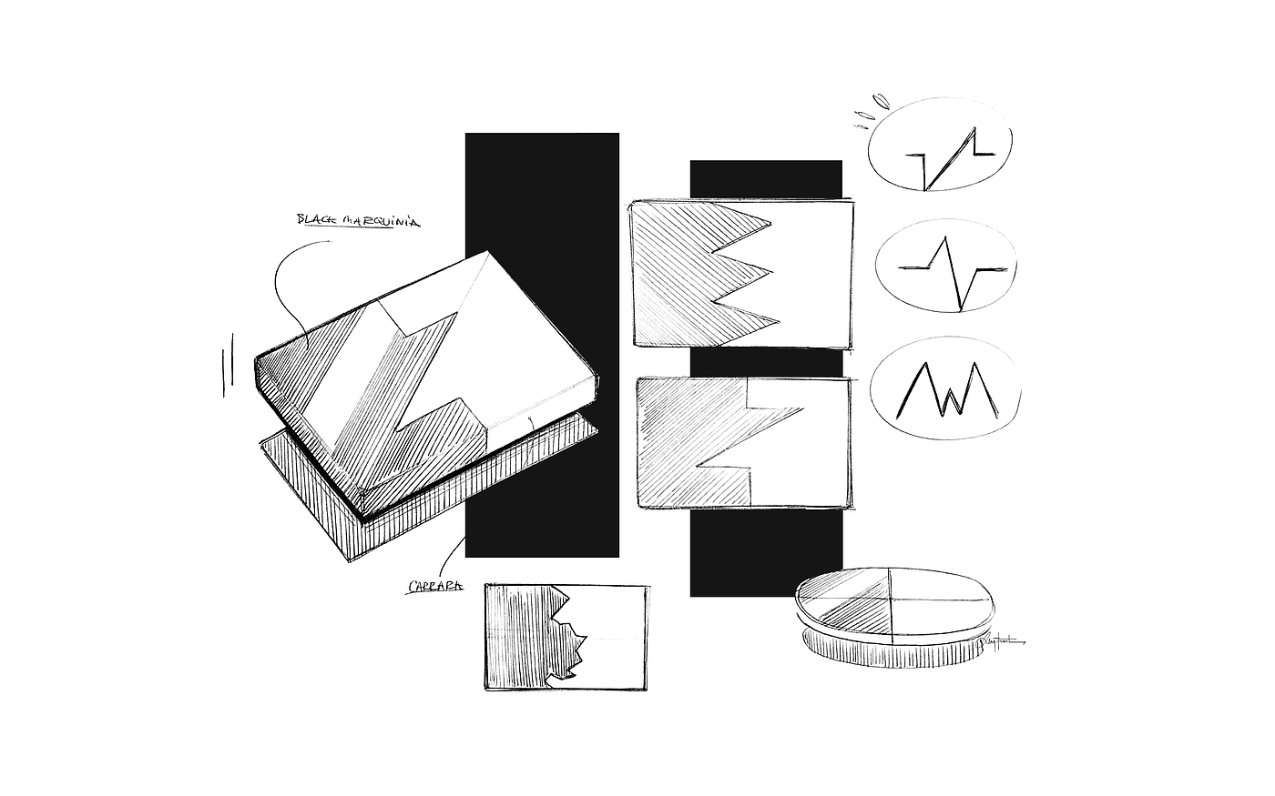 Marble，furniture，Series products，