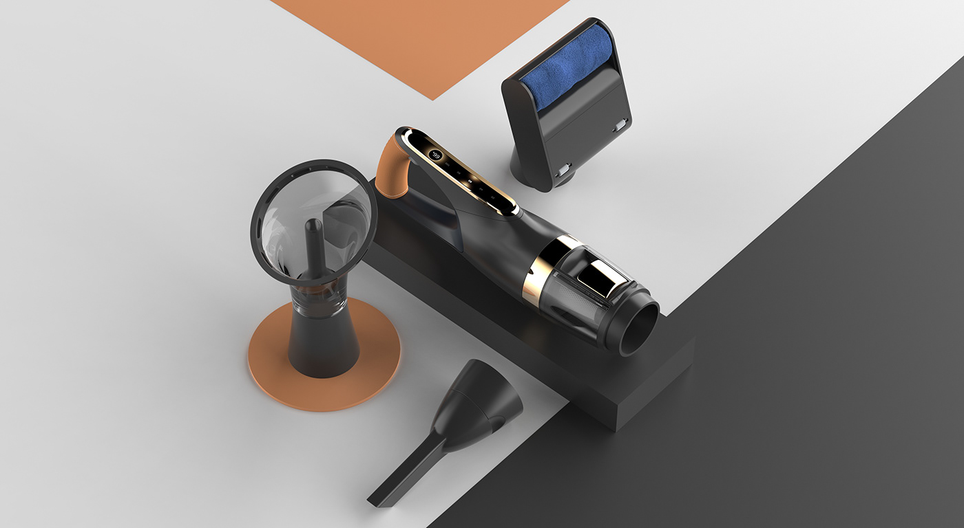 Cherisher，Vacuum cleaner，industrial design，