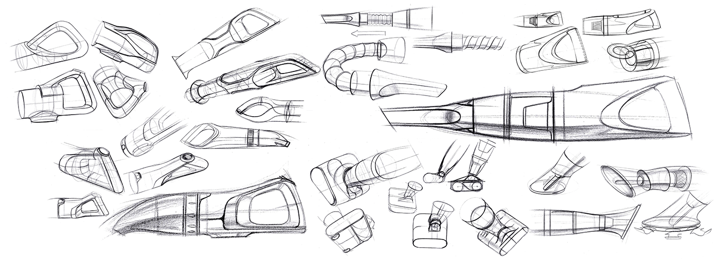 Cherisher，Vacuum cleaner，industrial design，
