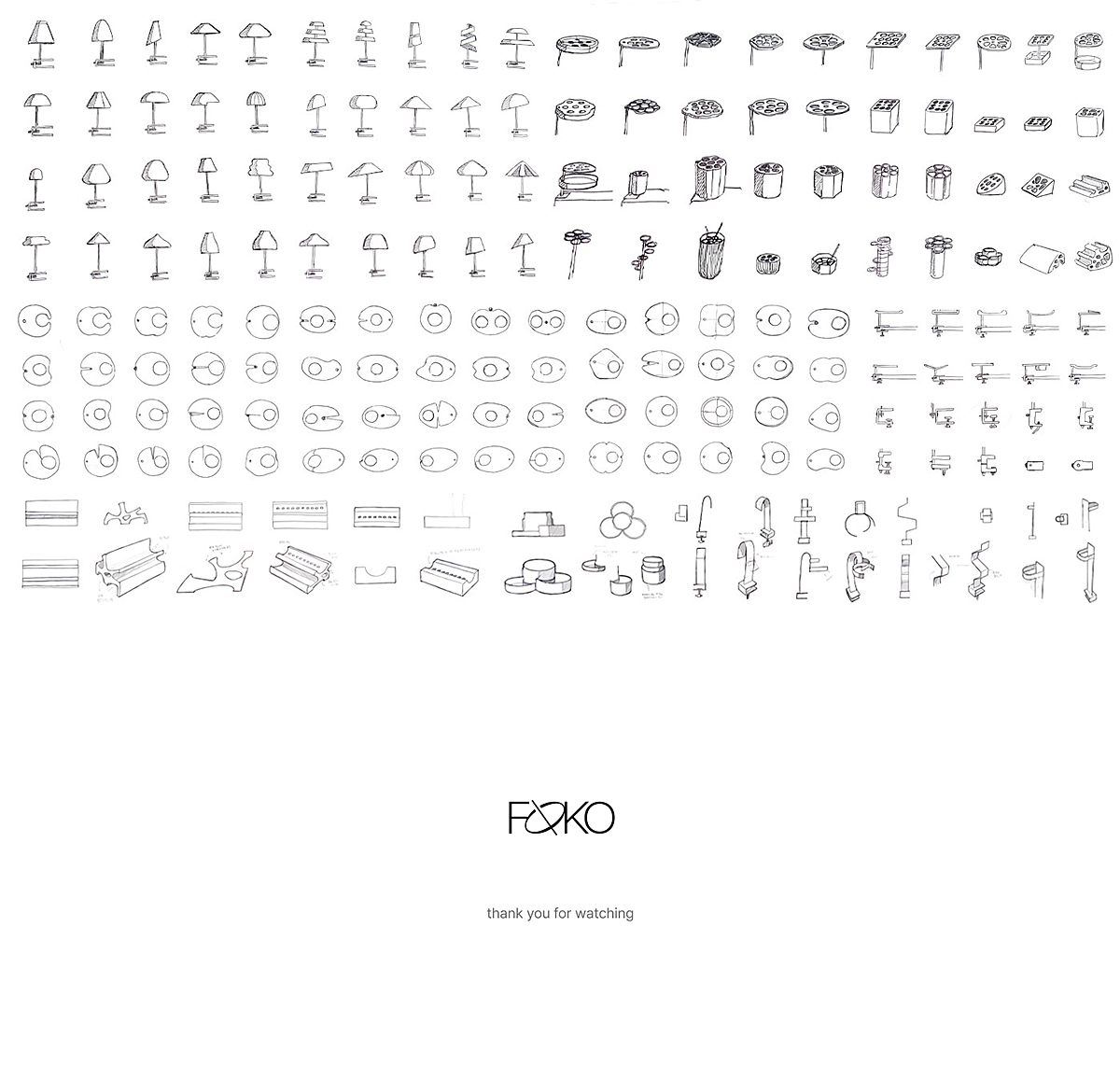Foko，pen container，product design，to work in an office，