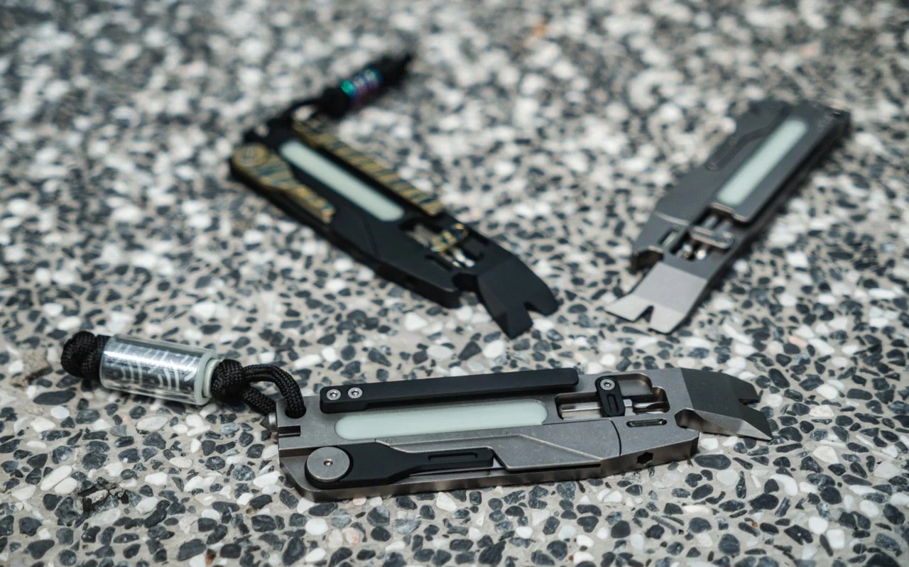 Multifunctional tools，product design，EDC，PRYTIUM，