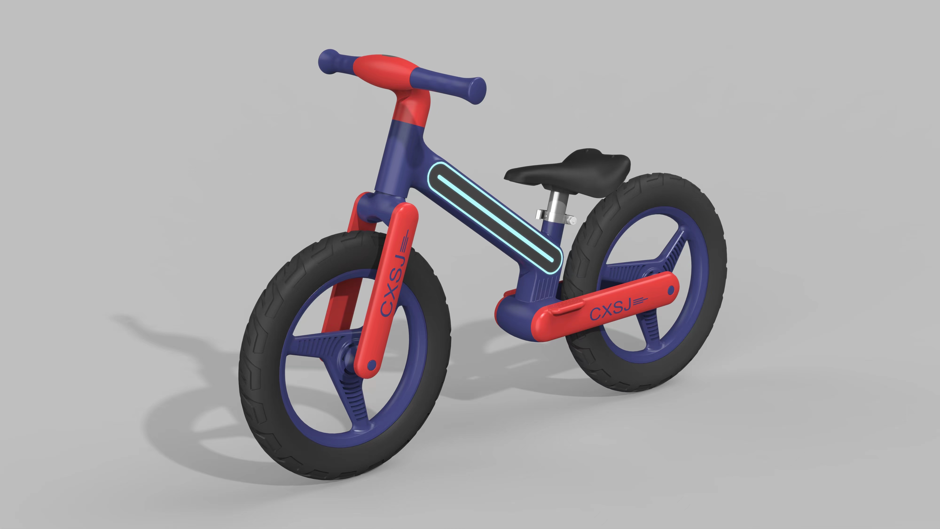 Magic light children's balance car，