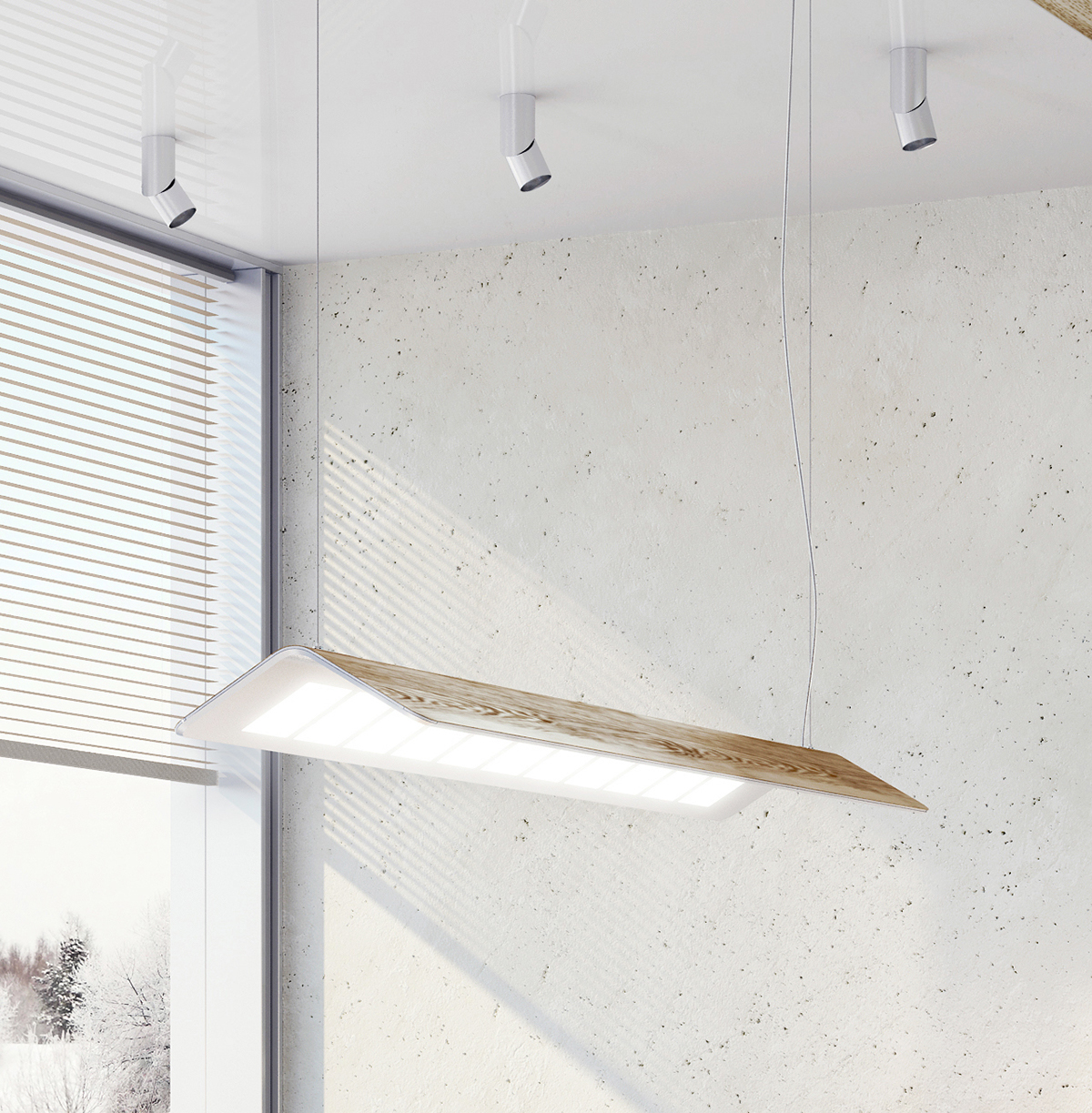 a chandelier，OLED，product design，