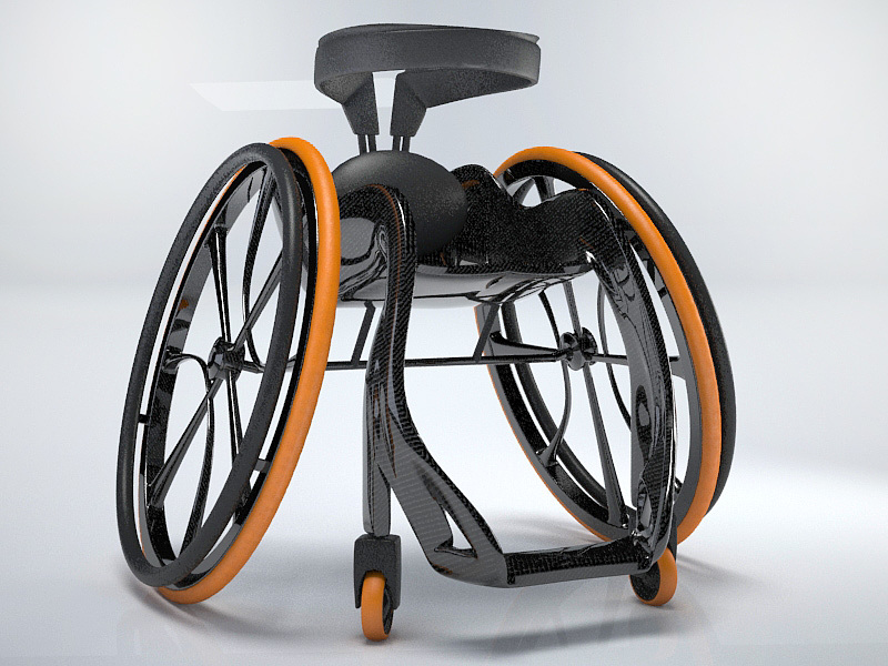 Basketball，wheelchair，product design，