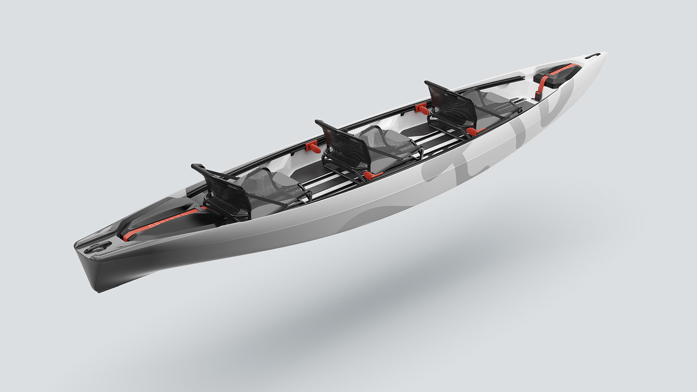 Kayak，industrial design，Transportation design，Caribou Antia，
