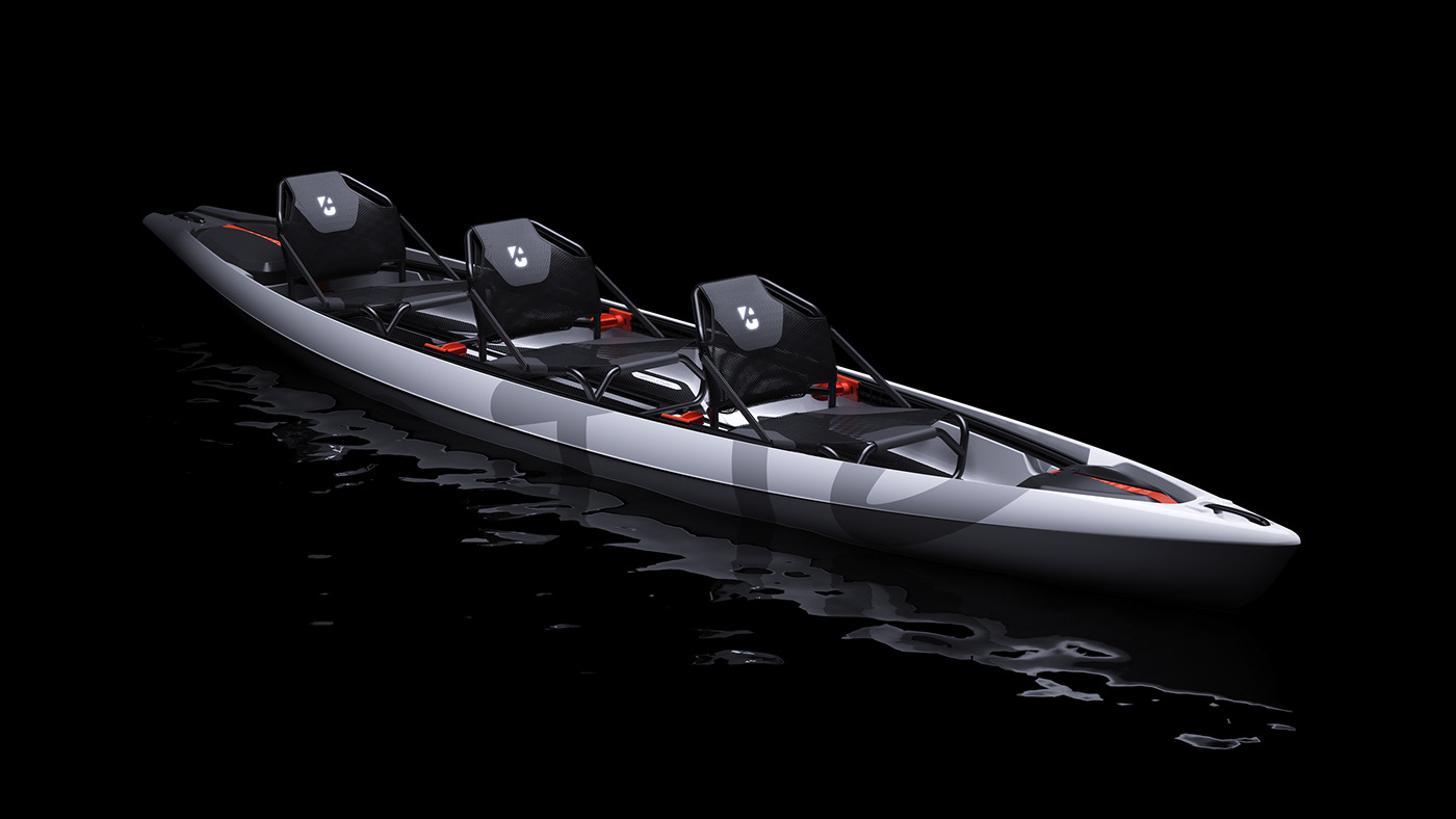 Kayak，industrial design，Transportation design，Caribou Antia，