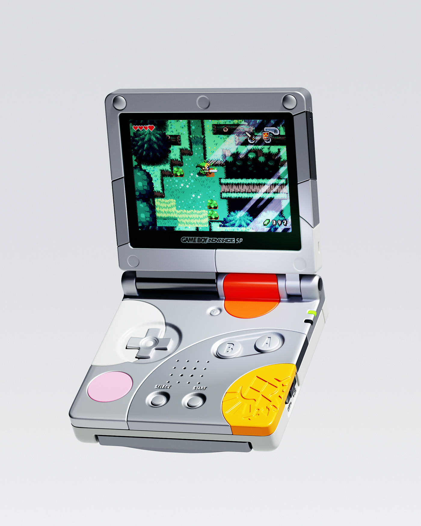 Render，aggregate，Cinema 4D Blender，Wrist watch，PSP，