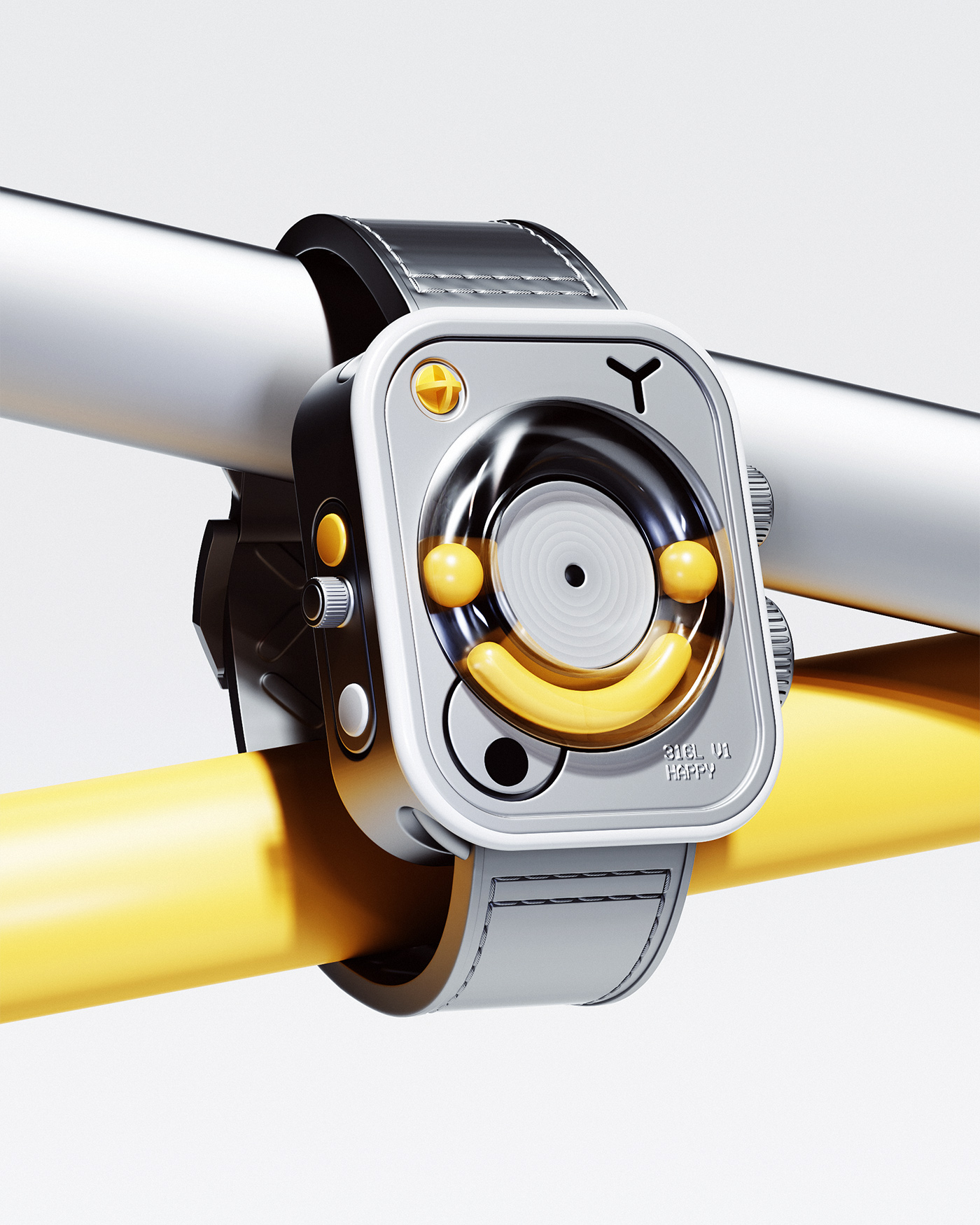 Render，aggregate，Cinema 4D Blender，Wrist watch，PSP，