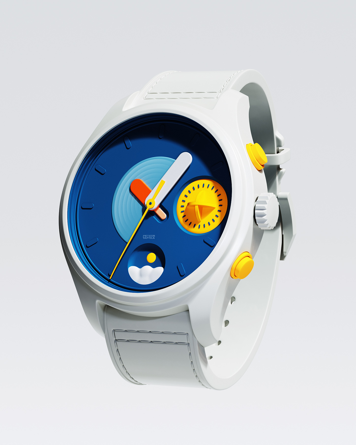 Render，aggregate，Cinema 4D Blender，Wrist watch，PSP，