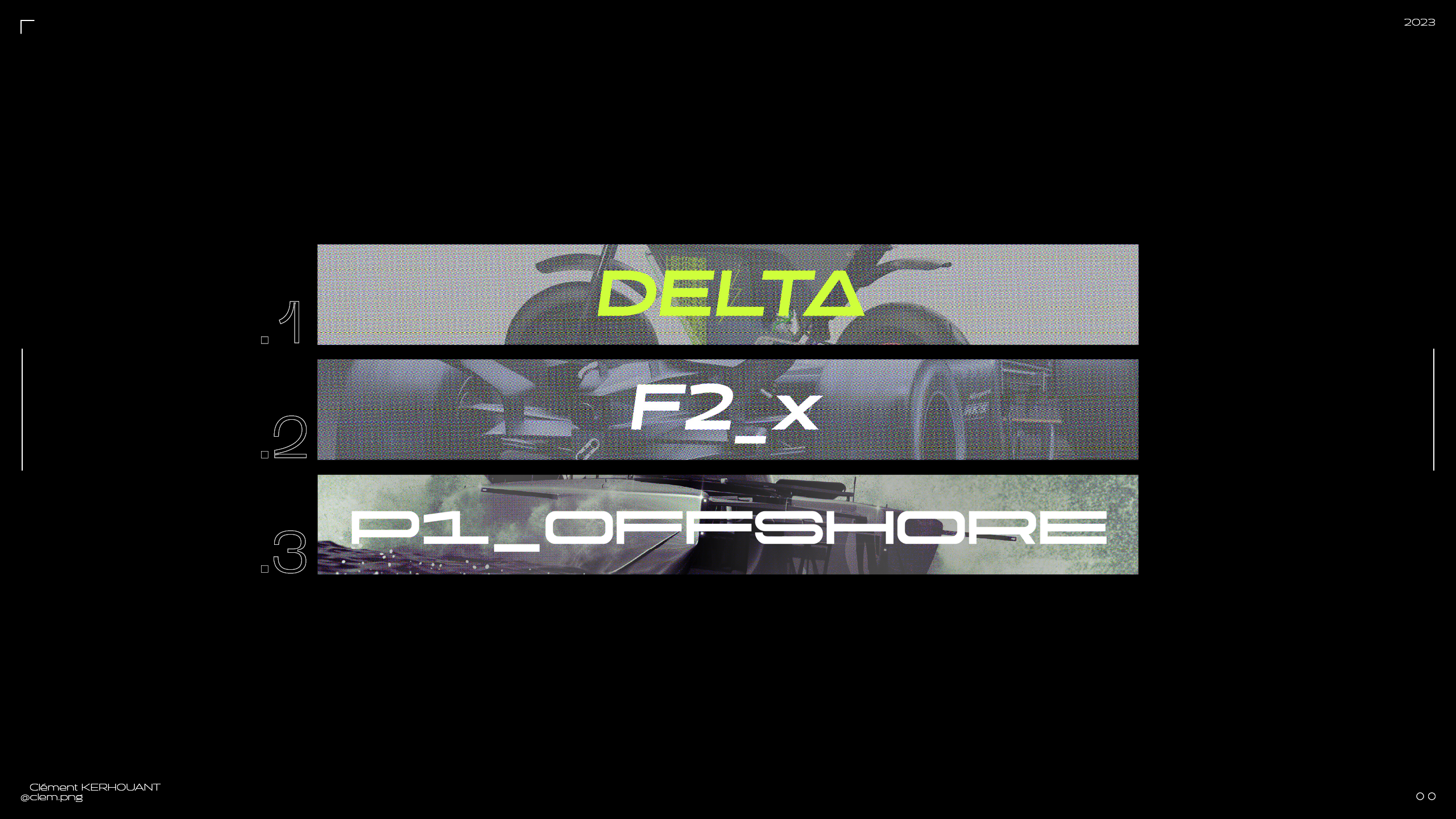 delta，F2_X，P1，transport，Collection of works of foreign designers，