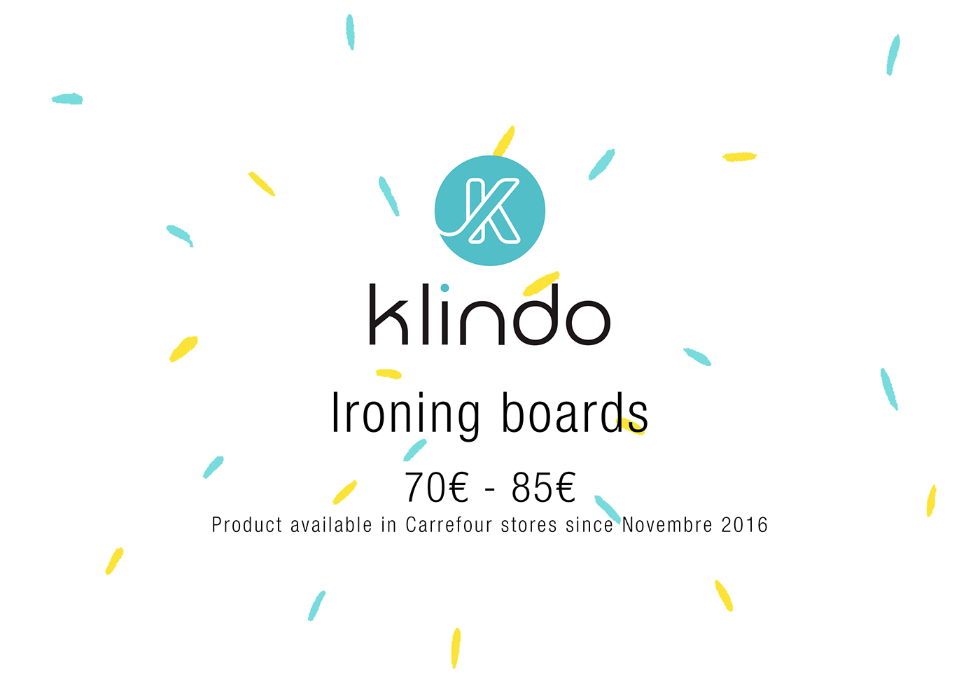 Clindo，Easy to operate，Ironing board，