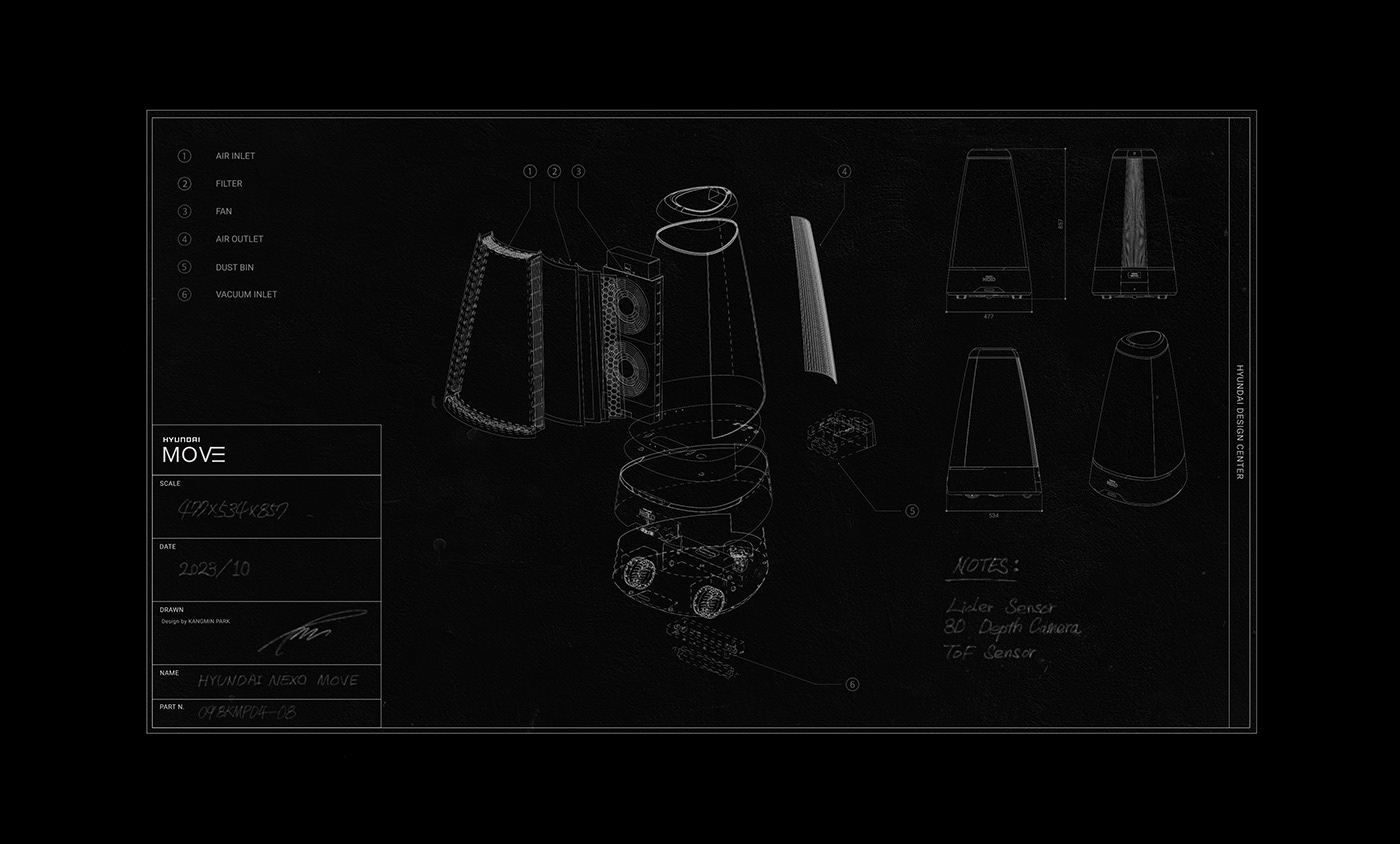 product design，concept，MOVE，Smart Mobile Cleaner，