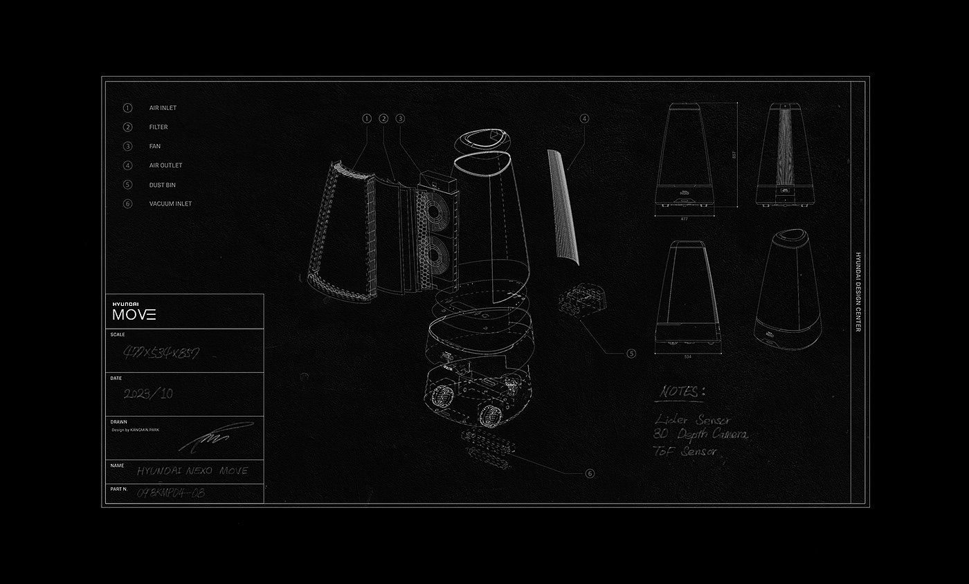 product design，concept，MOVE，Smart Mobile Cleaner，