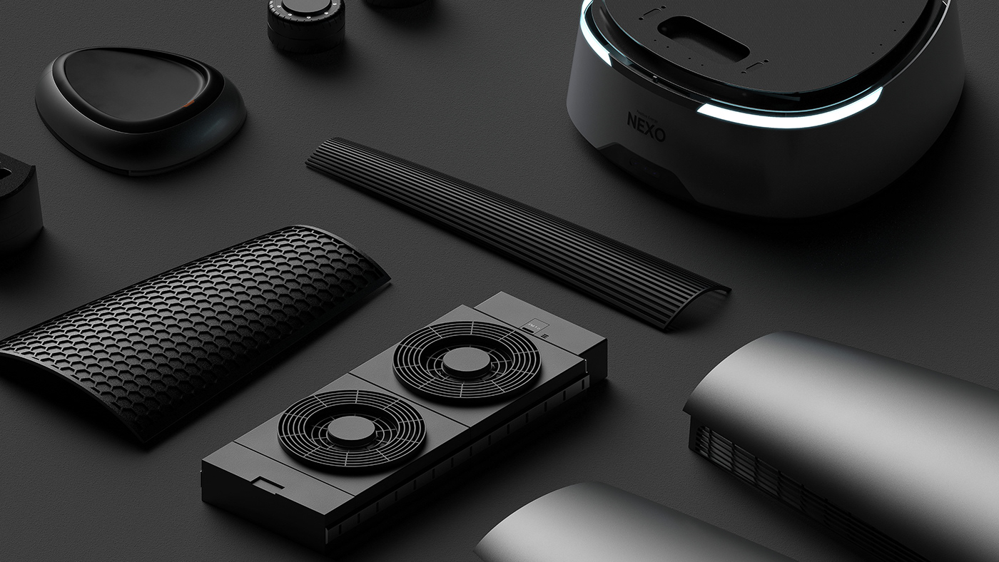 product design，concept，MOVE，Smart Mobile Cleaner，