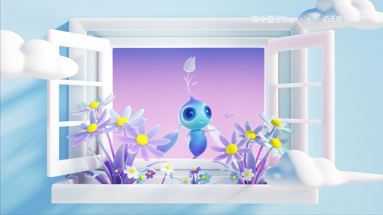 Role design，Shenzhen Health Commission，IP image design，c4d，