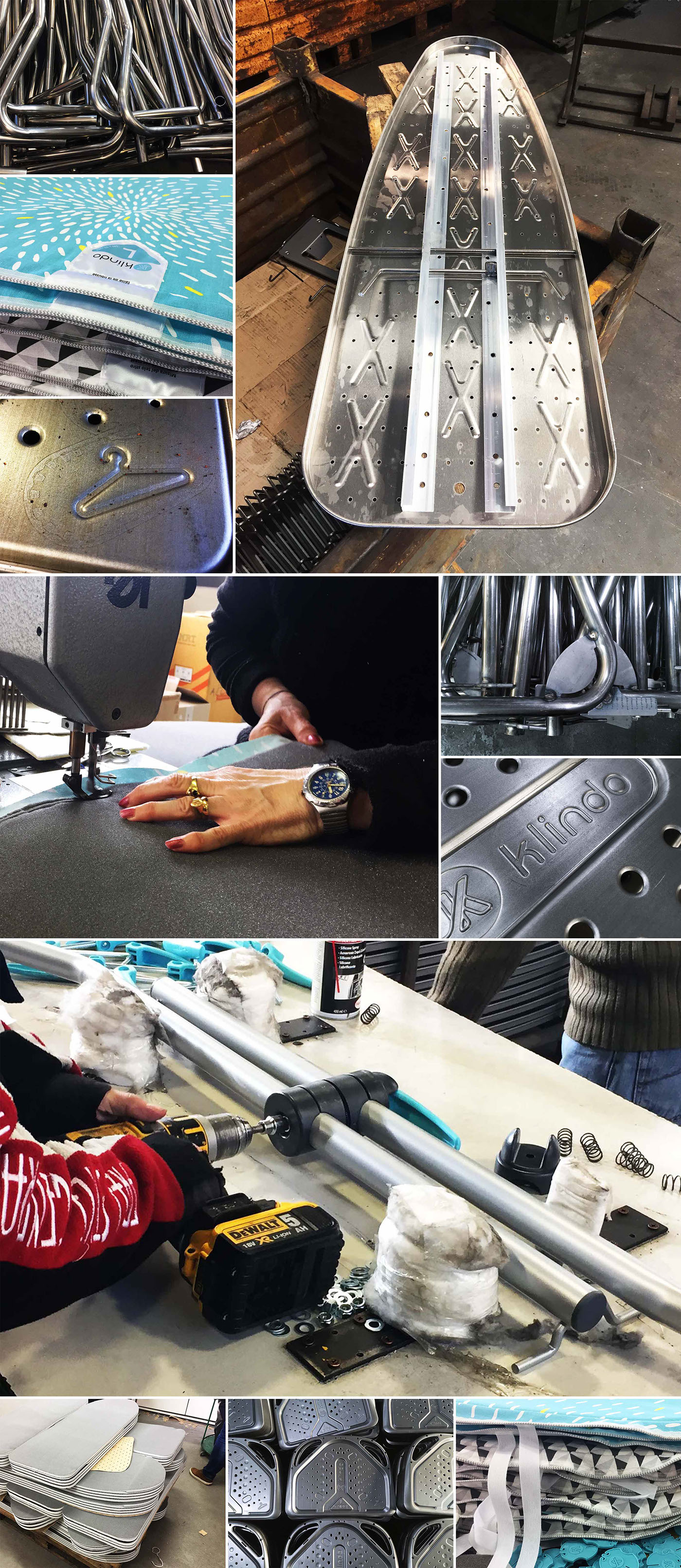 Clindo，Easy to operate，Ironing board，