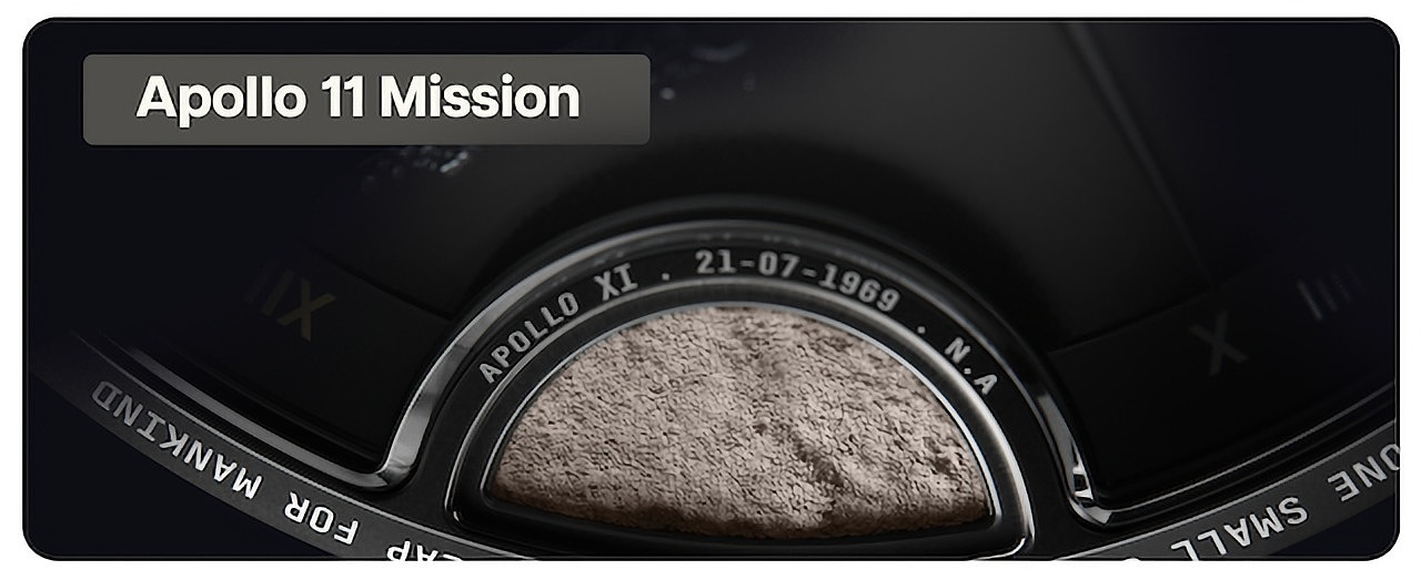 Wristwatch，product design，Interstellar Moon 1622，