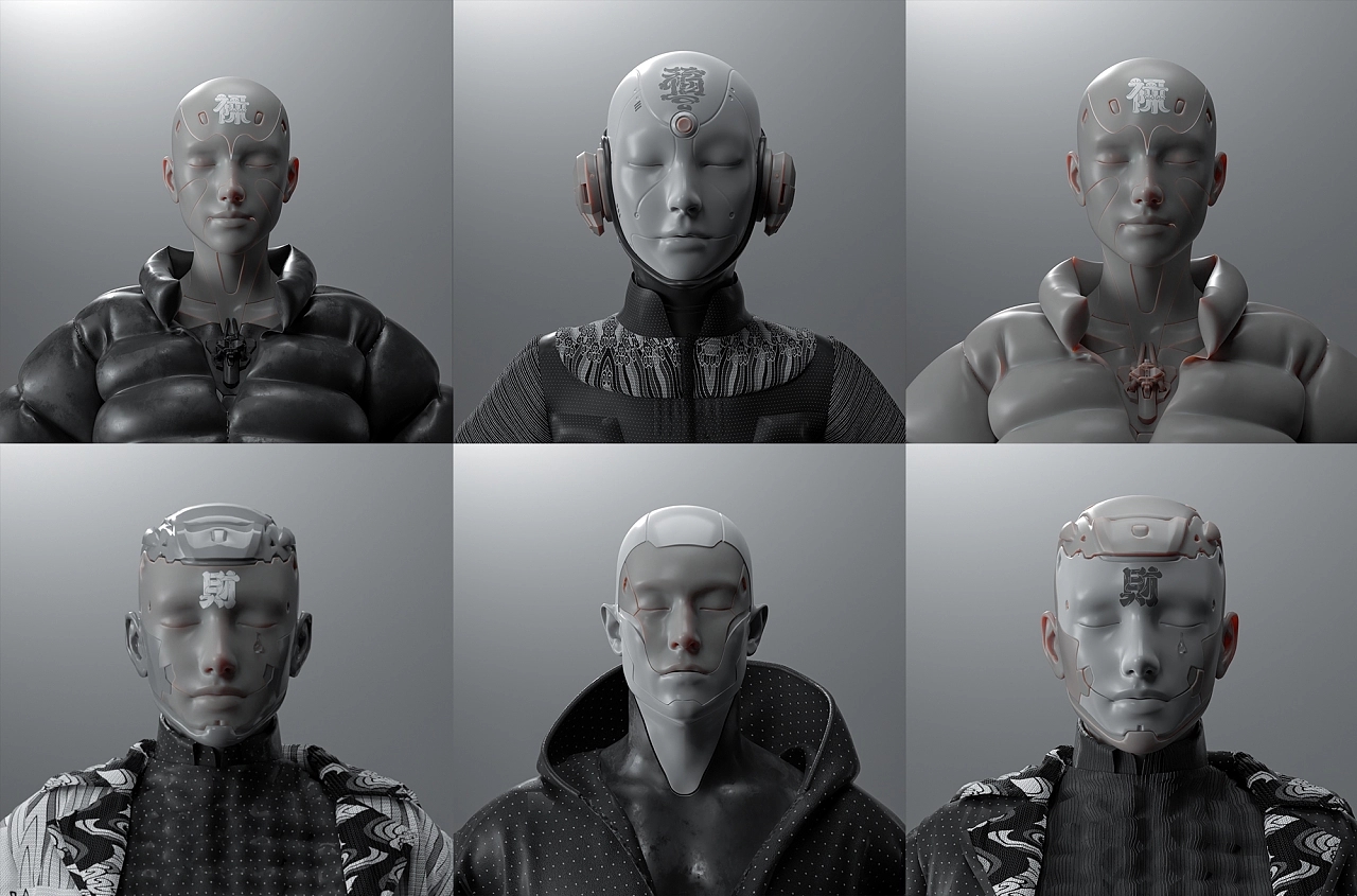 three-dimensional，digital works of art，graphic design ，c4d，