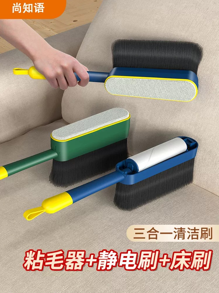 Bathroom Bath Brush Floor Brush Long Handle Wash Wall Toilet Brush Toilet Hard，