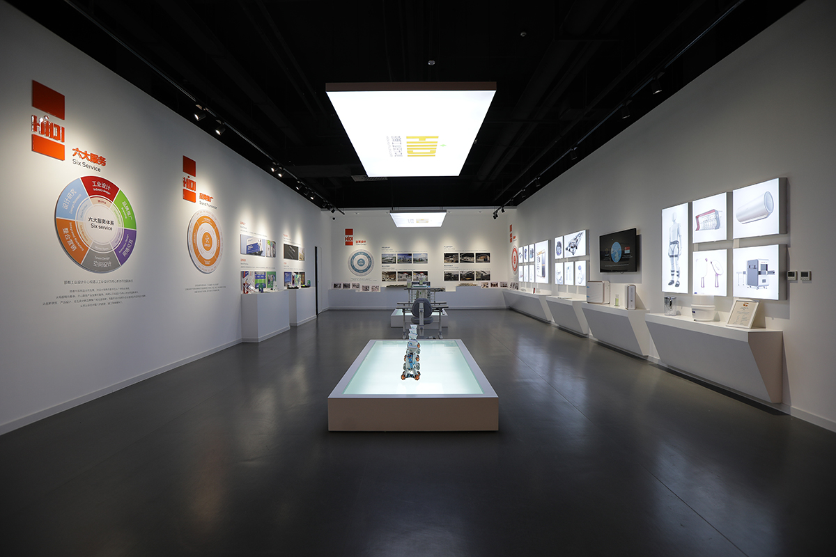 Client: HDDC Handan Industrial Design Center Exhibition Hall，