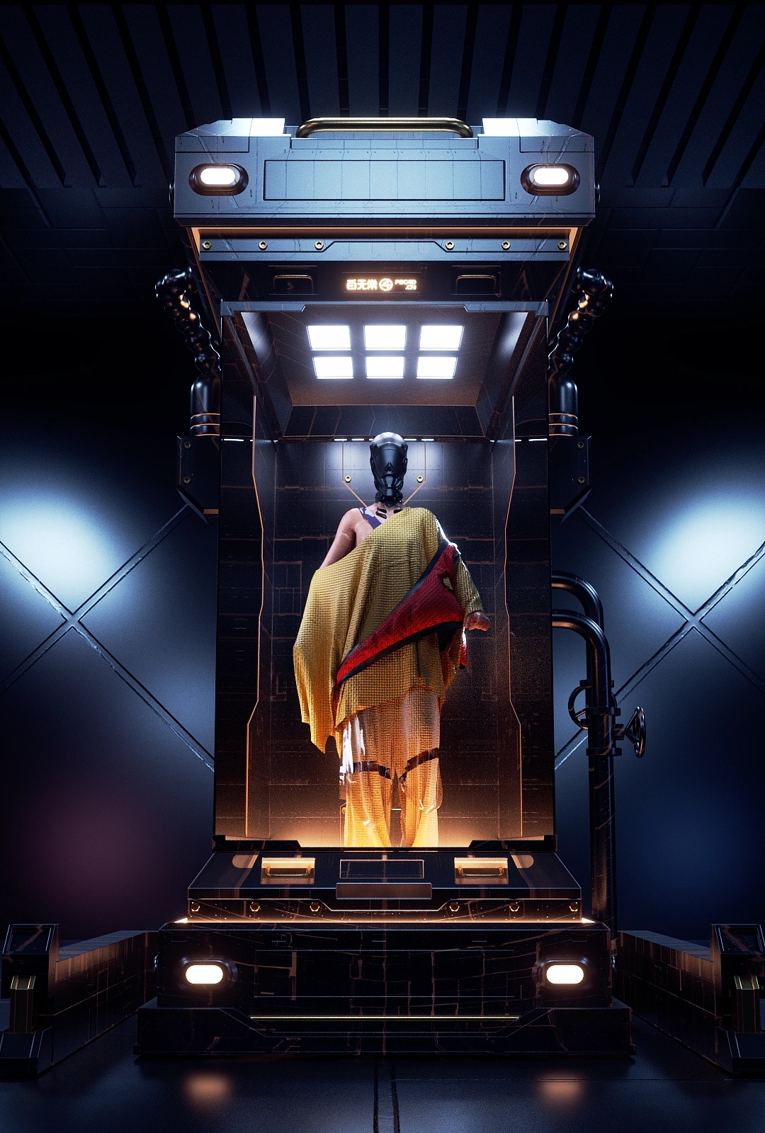 three-dimensional，Virtual clothing，clothing design，c4d，