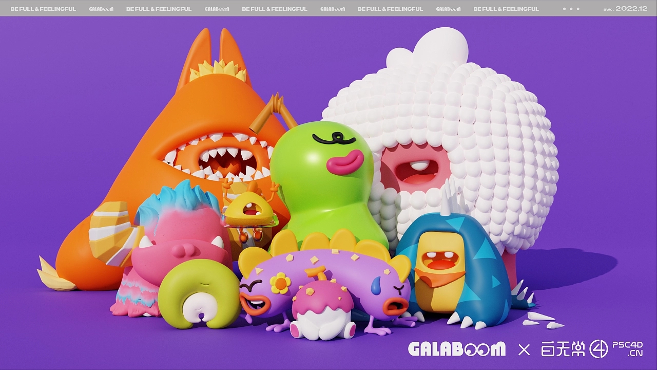 IP image design，Baking Brand，graphic design ，c4d，