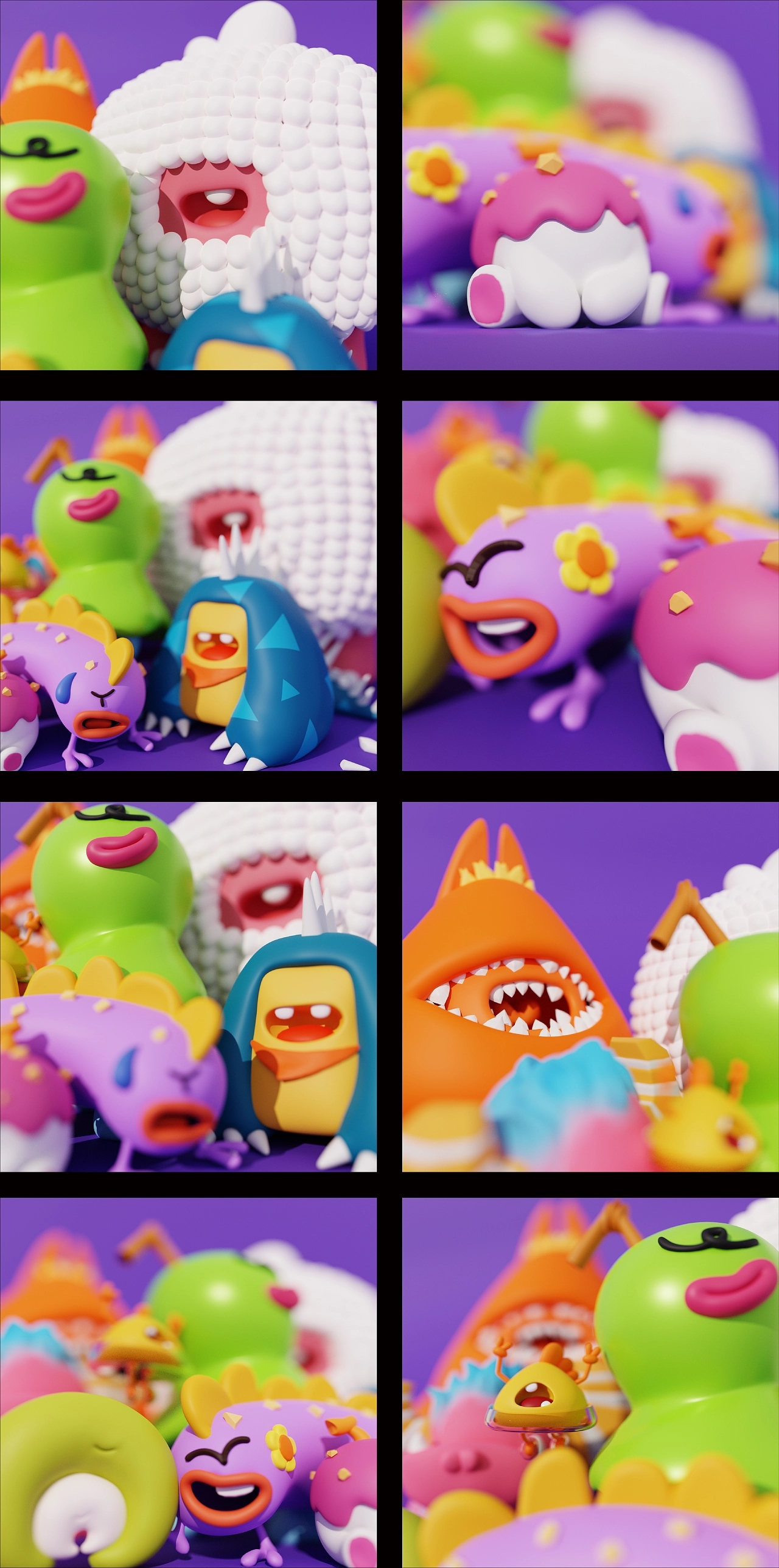 IP image design，Baking Brand，graphic design ，c4d，