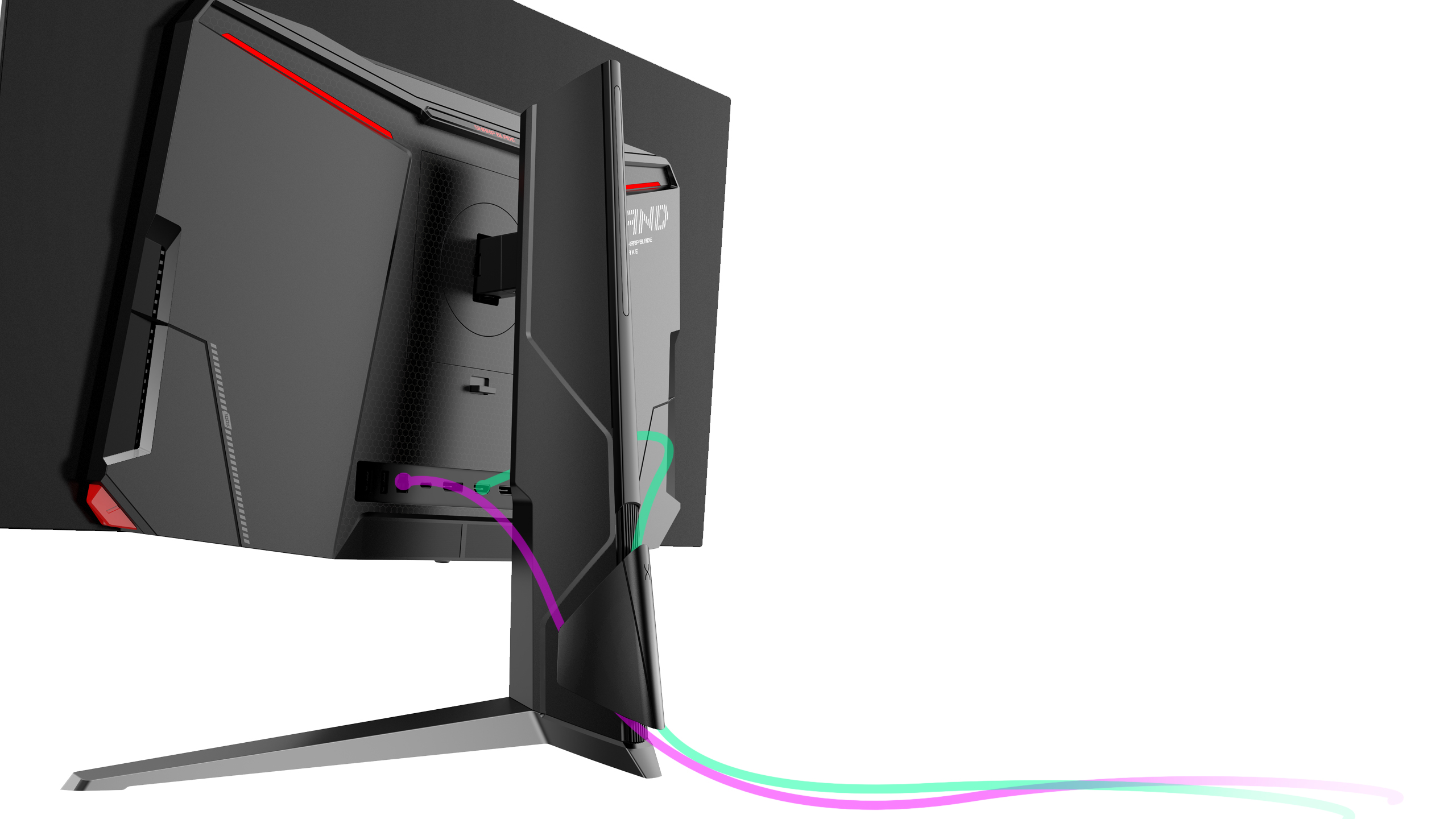 industrial design，product design，monitor，Cyberpunk，Consumer electronics，