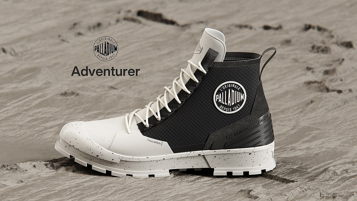Palladium Adventurer，户外鞋，鞋子，创意，