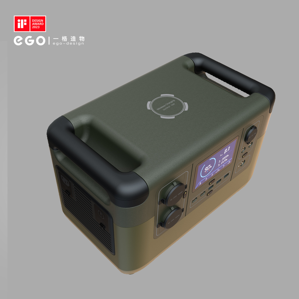 Product appearance design，Industrial design company，Product design company，Outdoor product design，Outdoor power supply，a frame of creation，Shenzhen design company，Equipment appearance design，