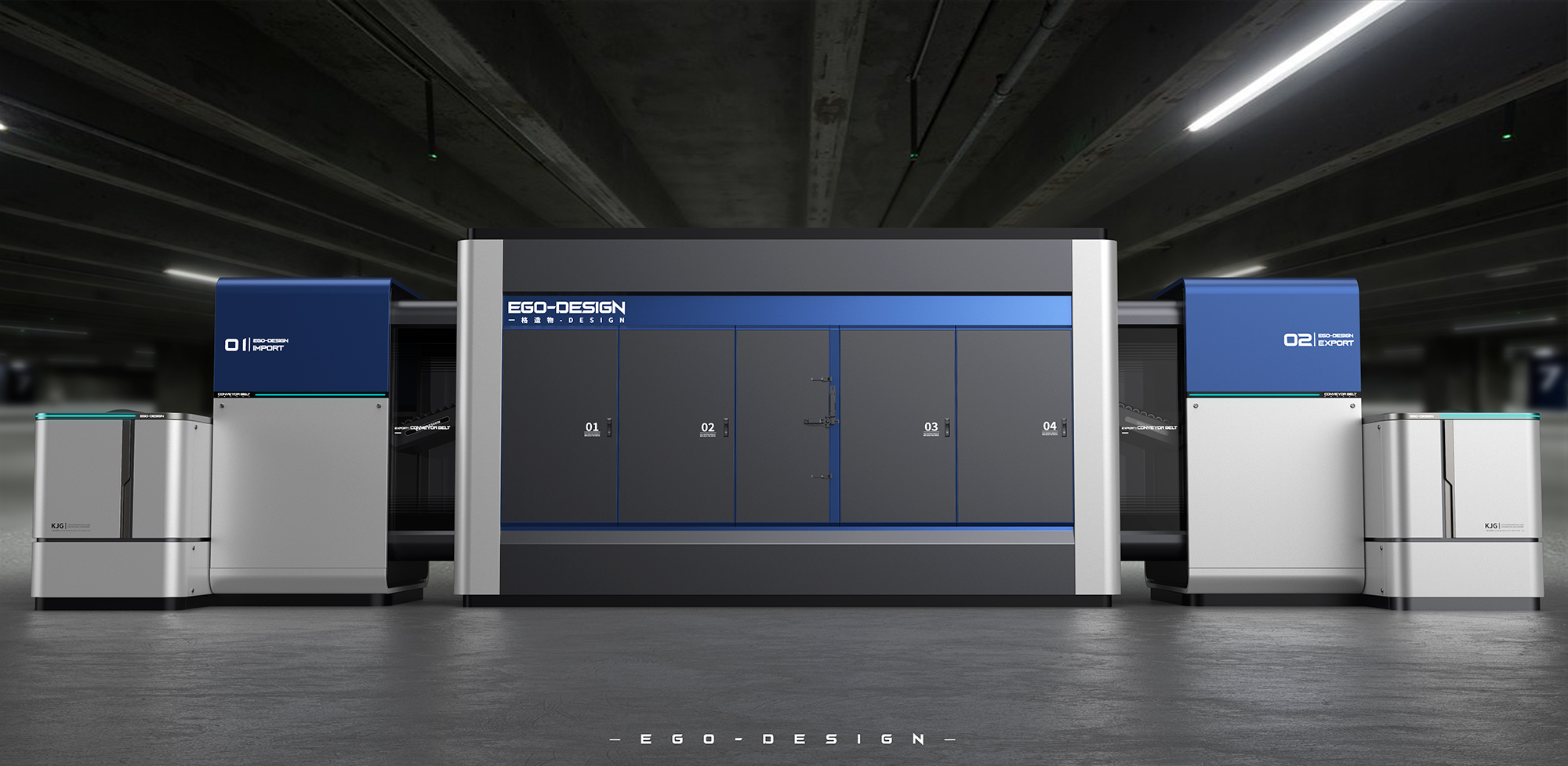 a frame of creation，Equipment appearance design，Appearance design of large equipment，mechanical equipment，Industrial design company，Product design company，Shenzhen product design company，New energy equipment，