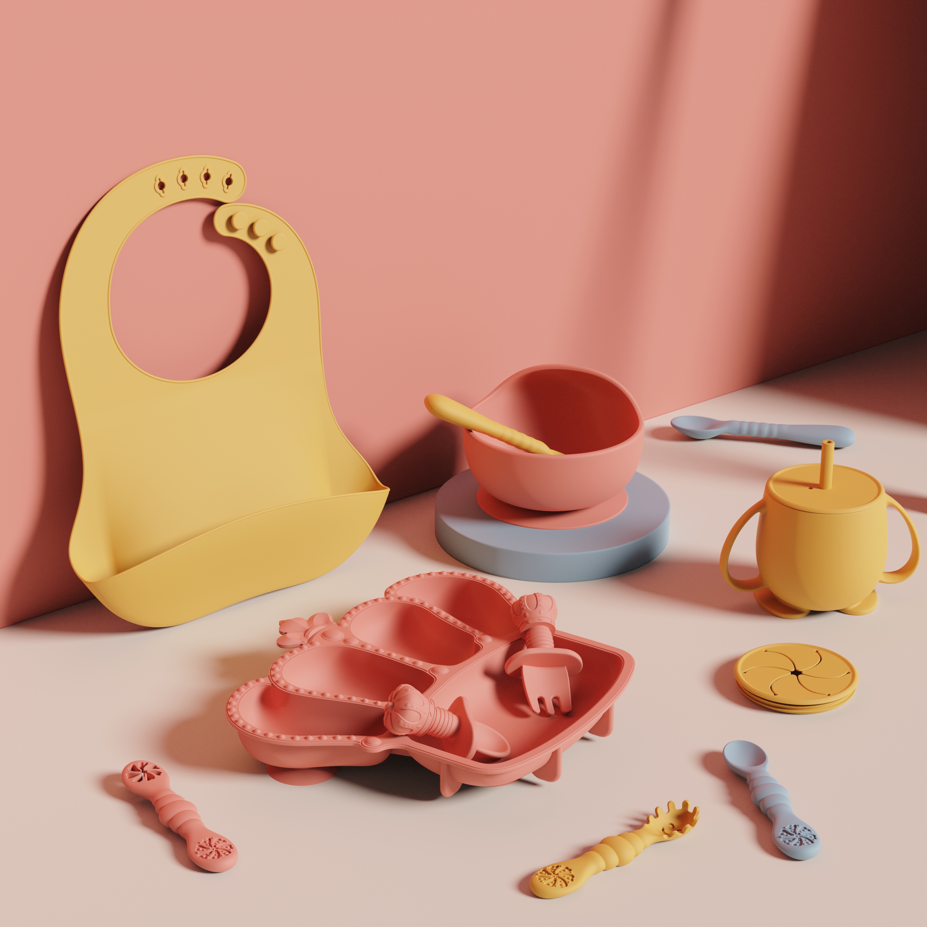 Mother and baby，children，Simplicity，Macron，