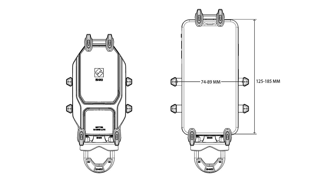 motorcycle brigade，Outdoor equipment，Professional equipment，Wireless charging，Guard against theft，