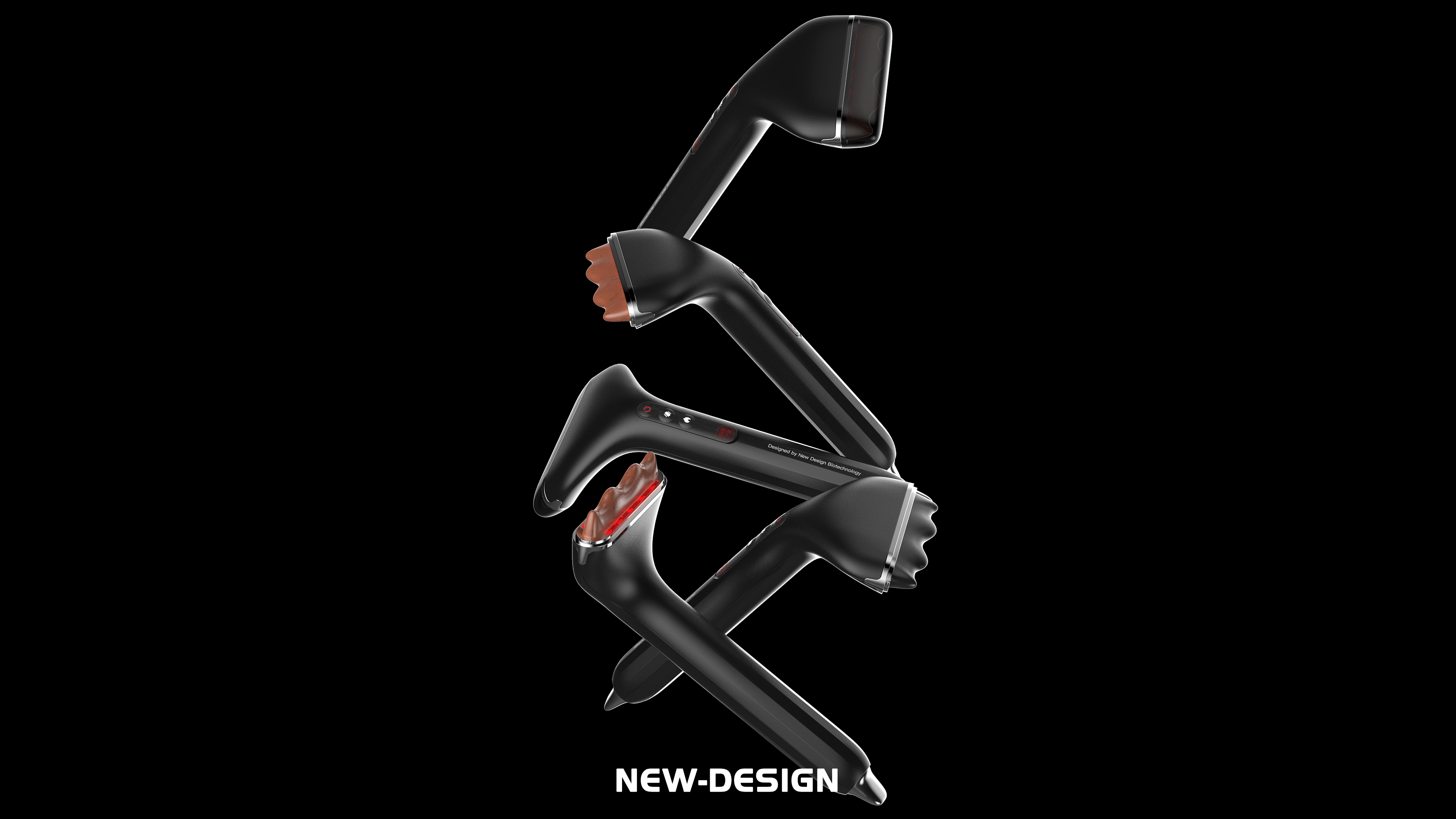 Man-machine Handheld，Traditional Chinese Medicine Health Care，medical apparatus and instruments，Nursing care，Great health，industrial design，