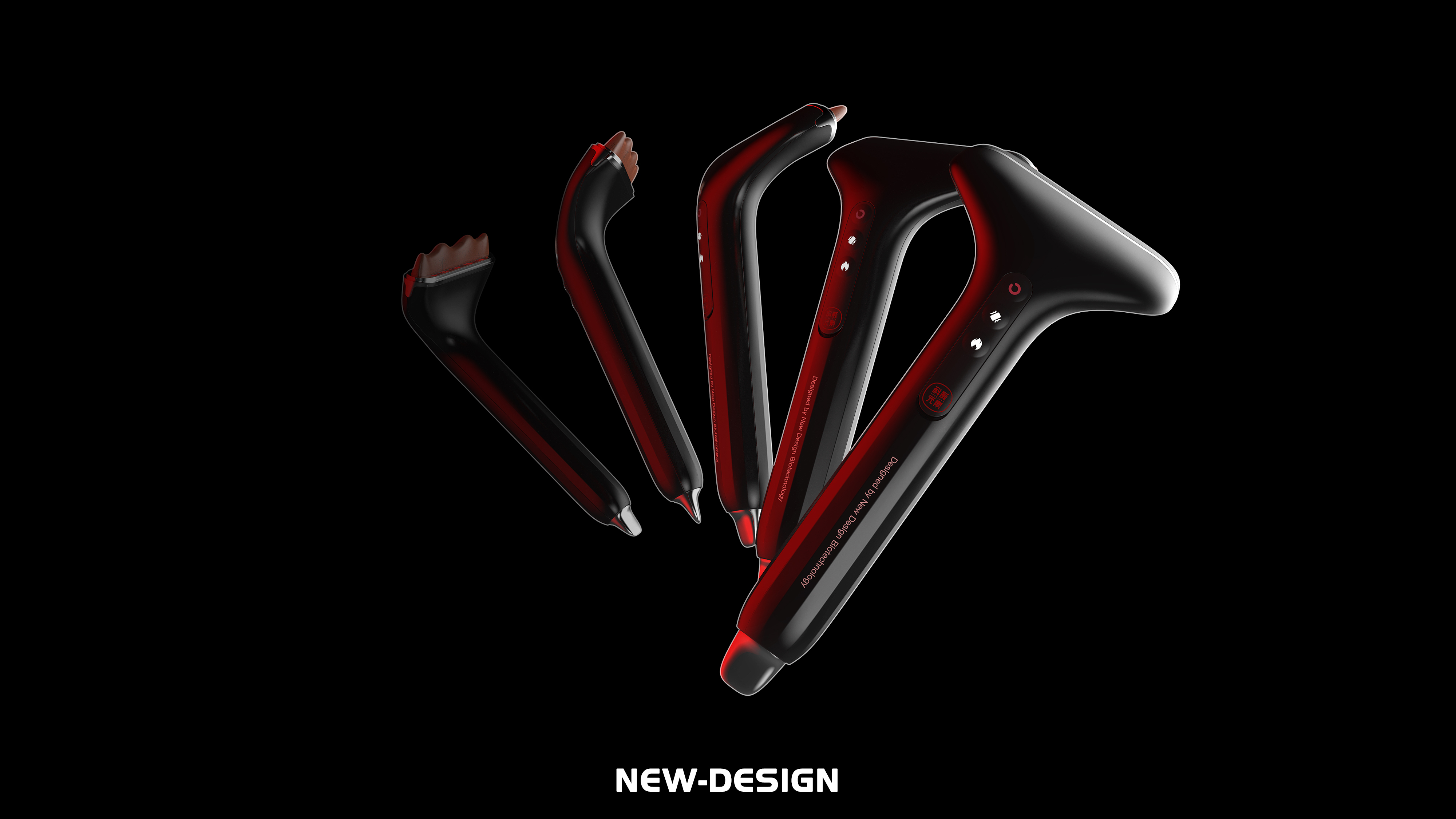 Man-machine Handheld，Traditional Chinese Medicine Health Care，medical apparatus and instruments，Nursing care，Great health，industrial design，