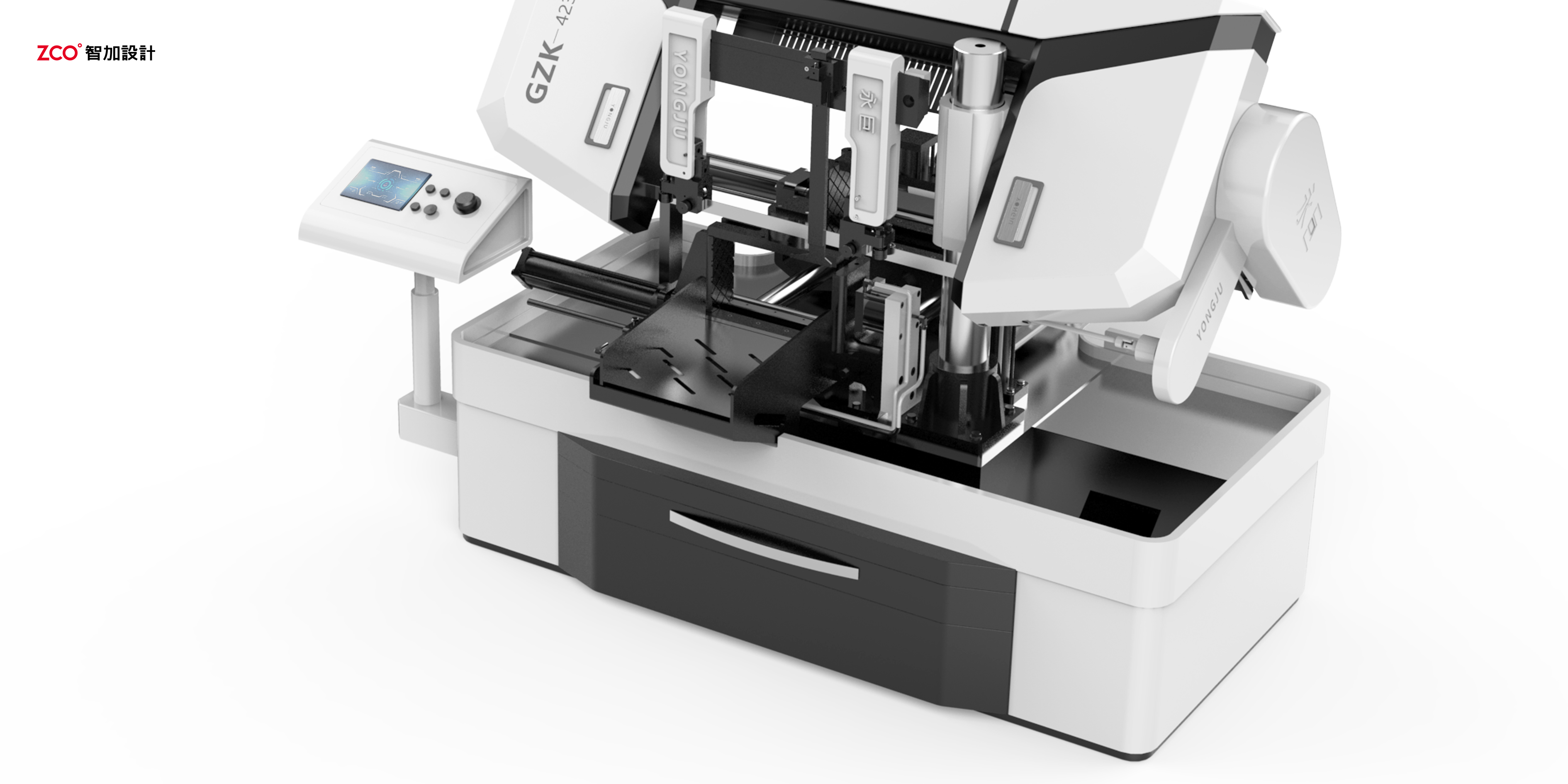 Zhijia design，Laser equipment，sawing machine design，