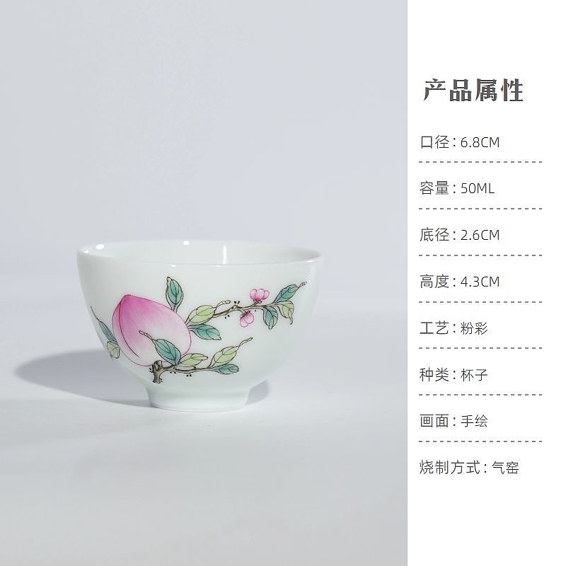 Hand-painted tea set, glazed new color tea set set，