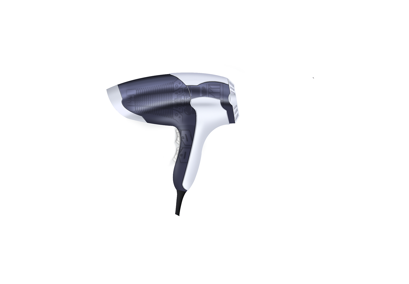 hair drier，Appearance design，Household Electric Appliances，