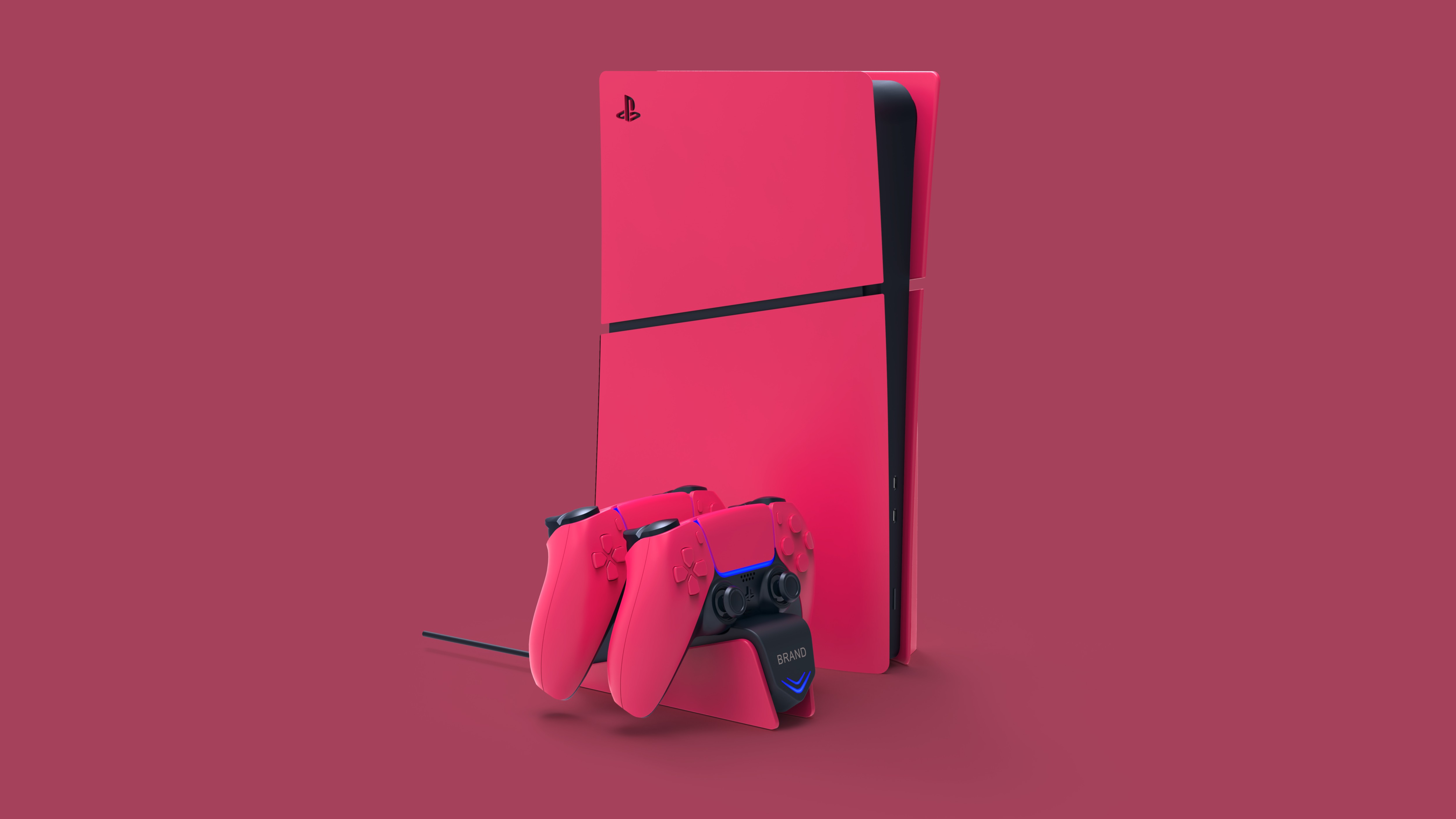 Game Accessories Design，Handle charging stand，ps5，PlayStation，Host Game，cmf，Modeling design，3D design，
